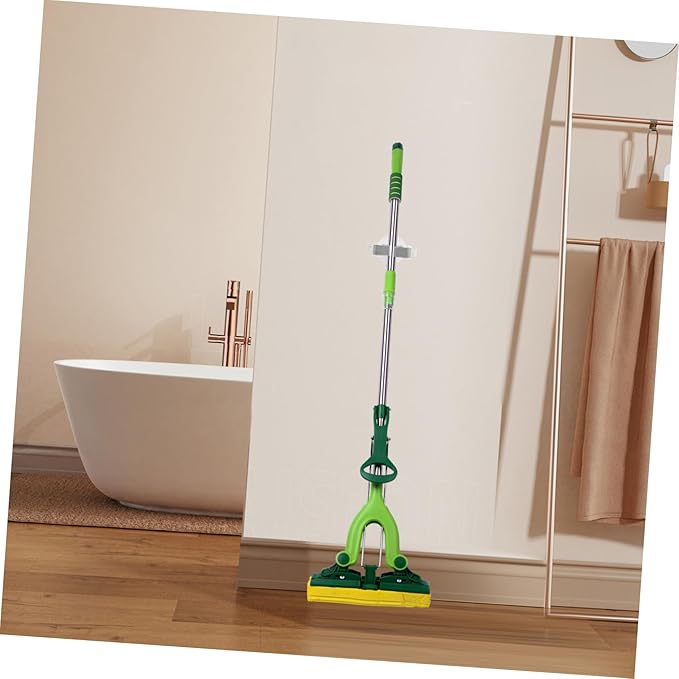 2pcs Mop Broom Holders Wall Mount Kitchen Organizer Self Adhesive Towel Hooks for Bathroom