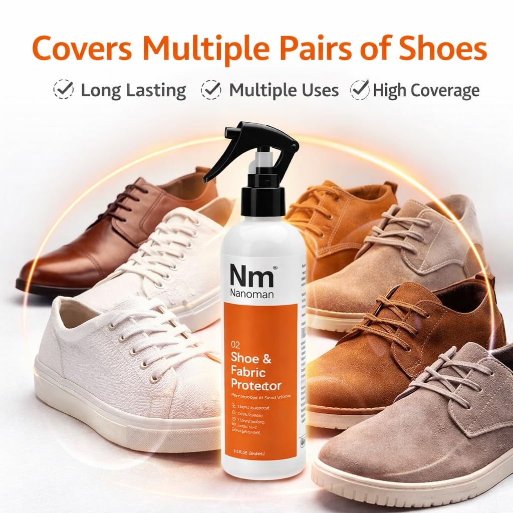 Shoe & Fabric Protector Spray 250mL (8.5 Fl Oz)