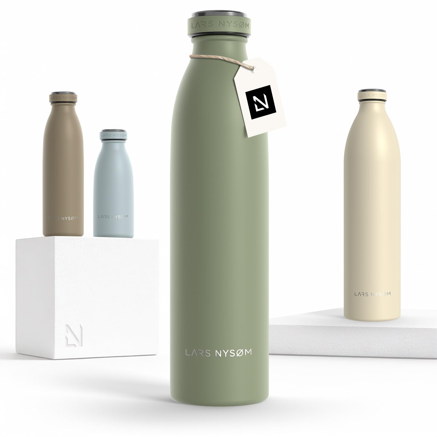 Stainless Steel Insulated Water Bottle 12oz 17oz 25oz 34oz 51oz