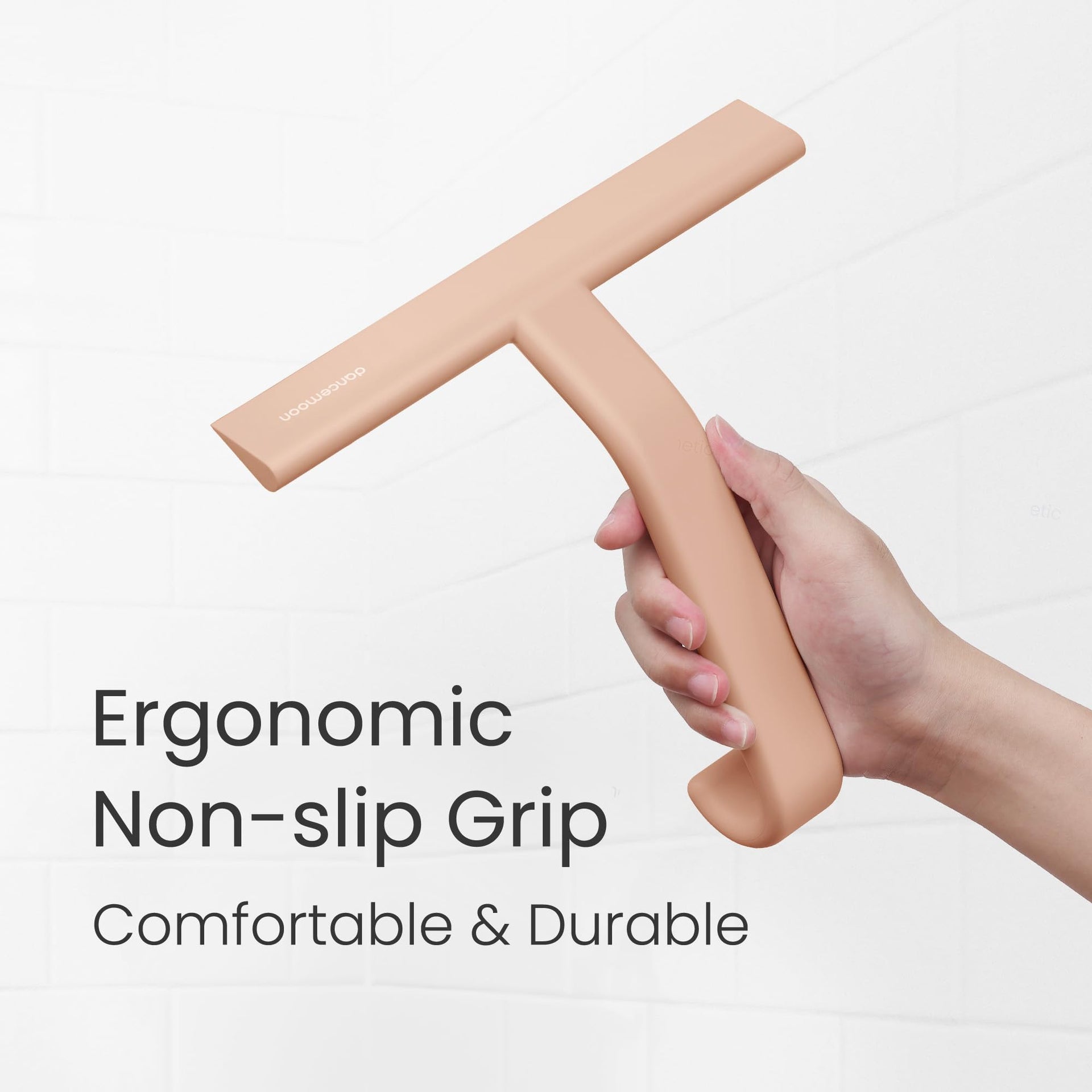 JustHang Shower Squeegee with Built
