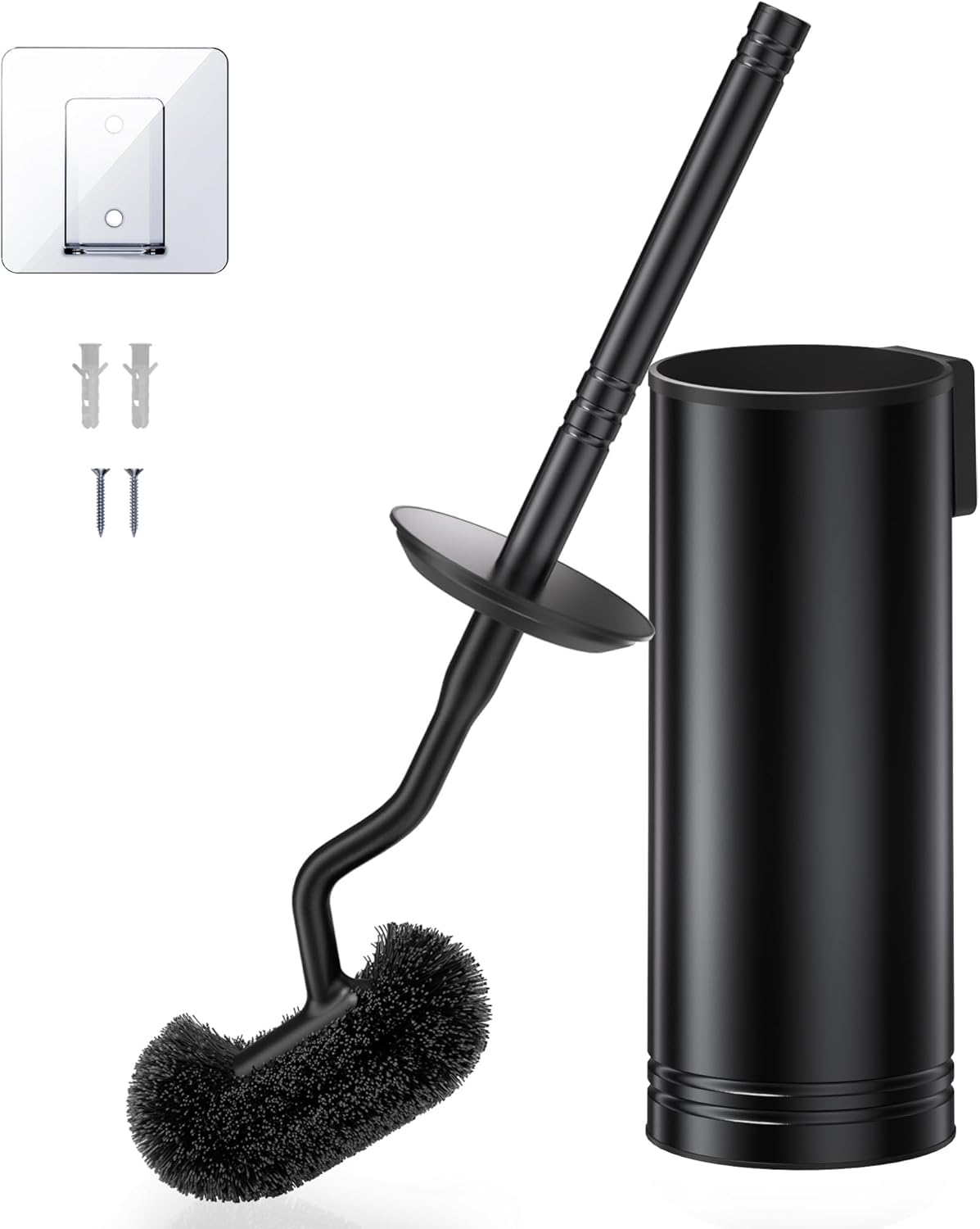 Toilet Brush and Holder Set Wall