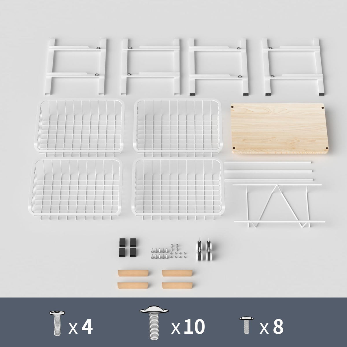 5 Layer Fruit Basket Kitchen Food Storage Organizer and Storage Rack