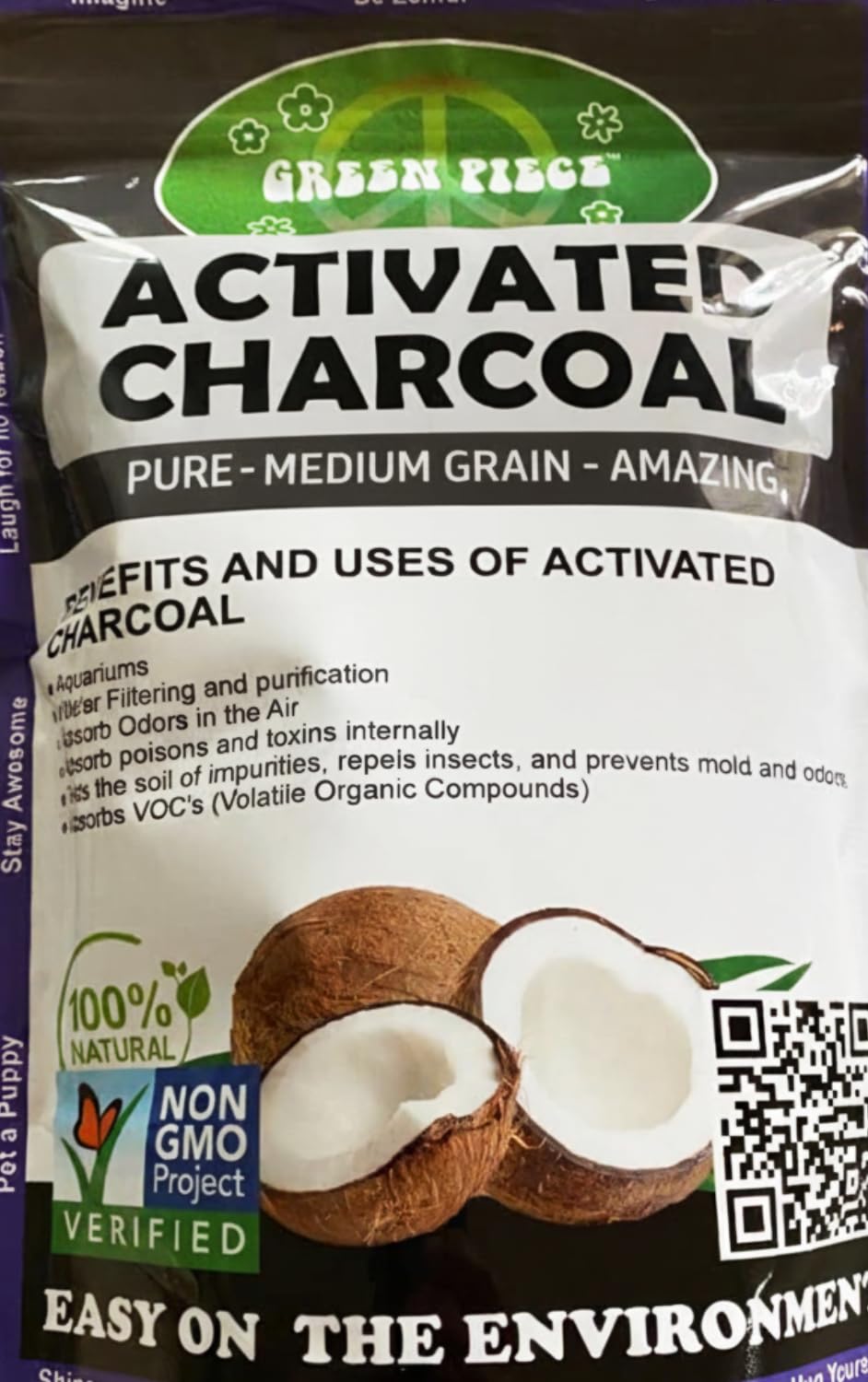 Activated Charcoal Coarse Grain (80 Ounce)