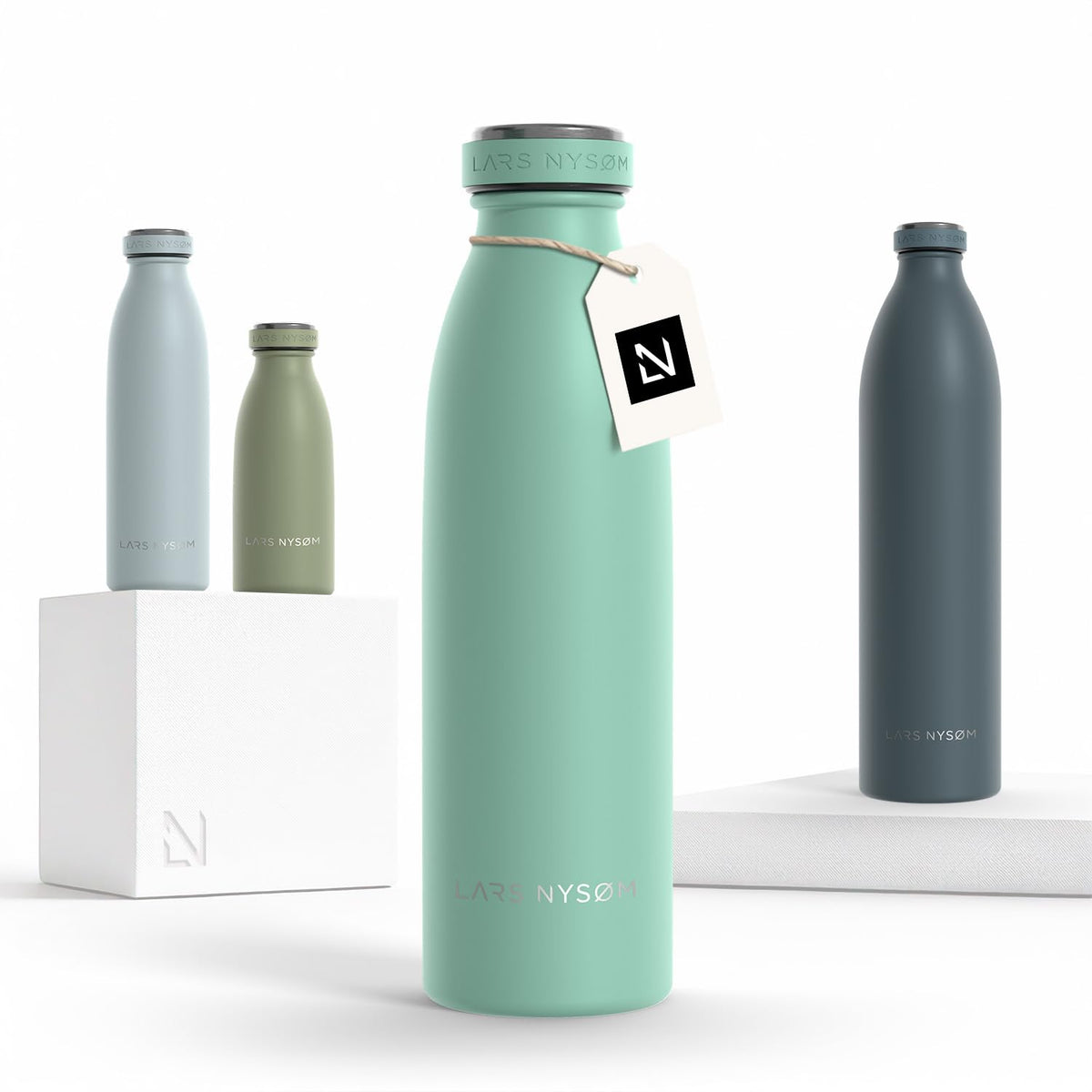 Stainless Steel Insulated Water Bottle 12oz 17oz 25oz 34oz 51oz
