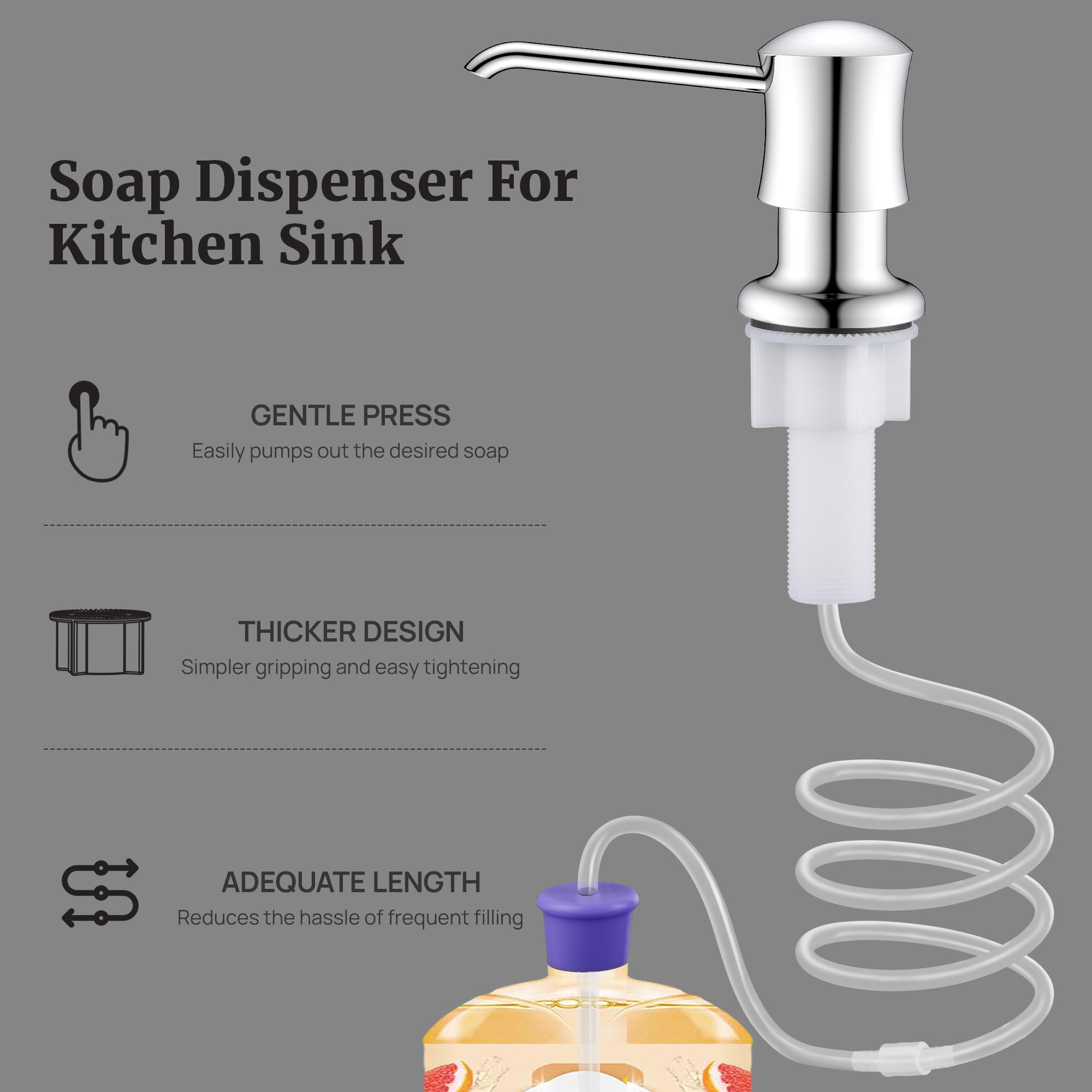 Sink Soap Dispenser with 40
