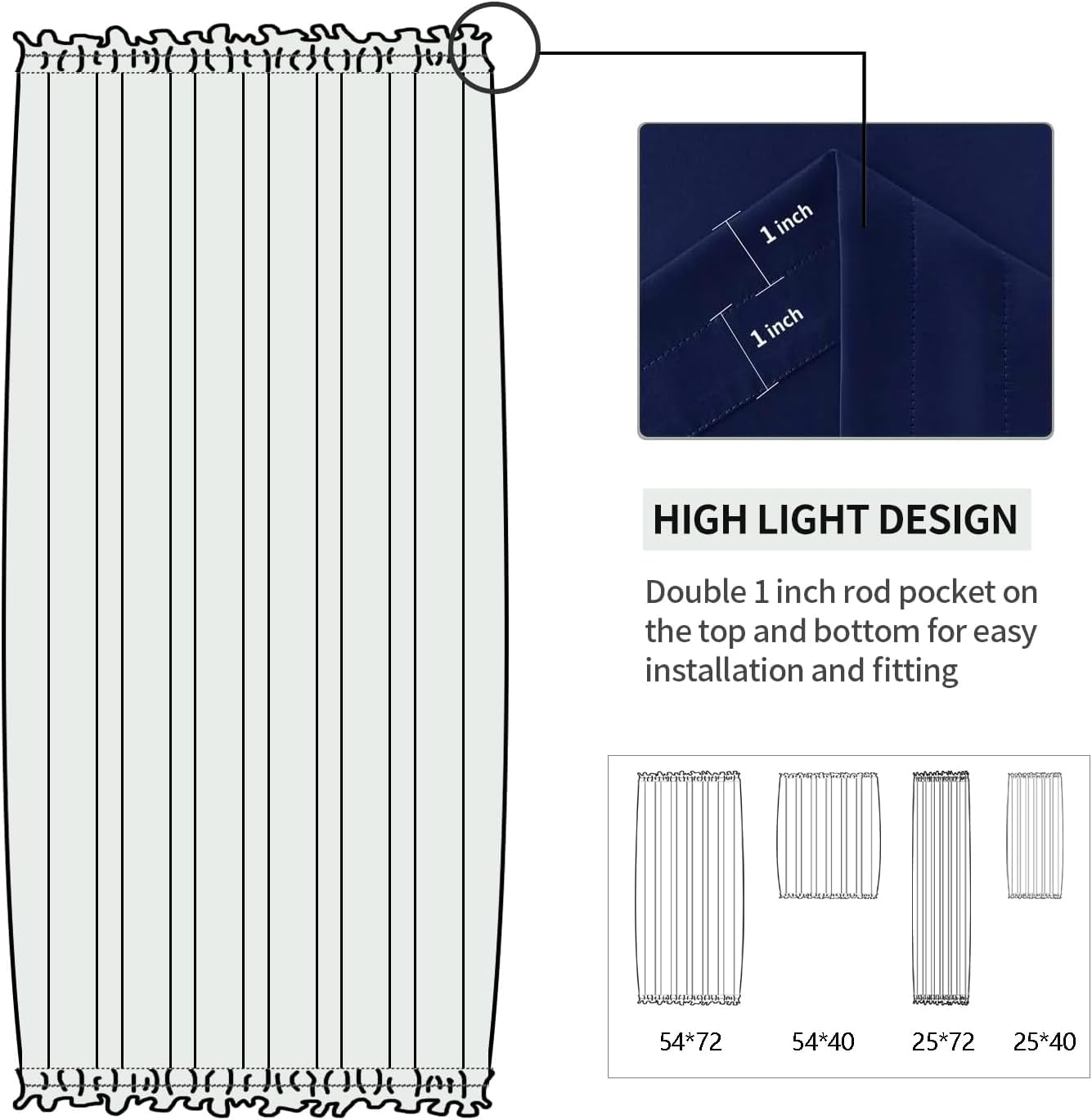 French Door Curtains