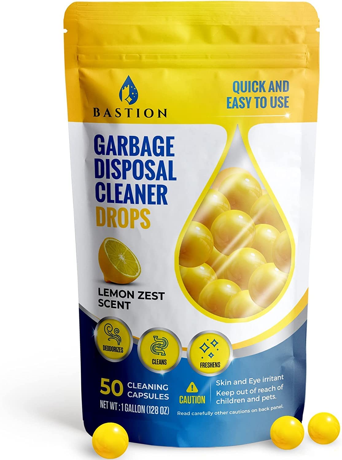 Garbage Disposal Cleaner and Deodorizer Drops (50 Count)