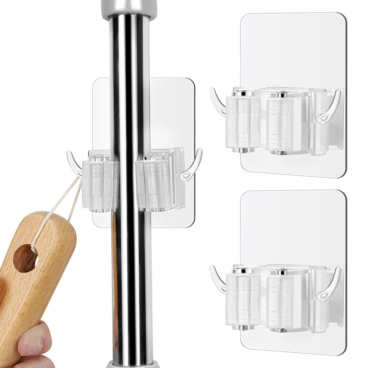Broom Holder Wall Mount