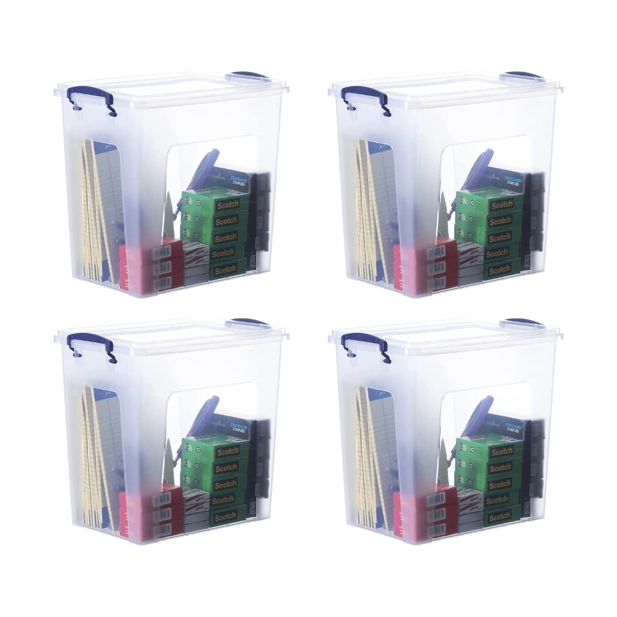 Storage Bins with Lids