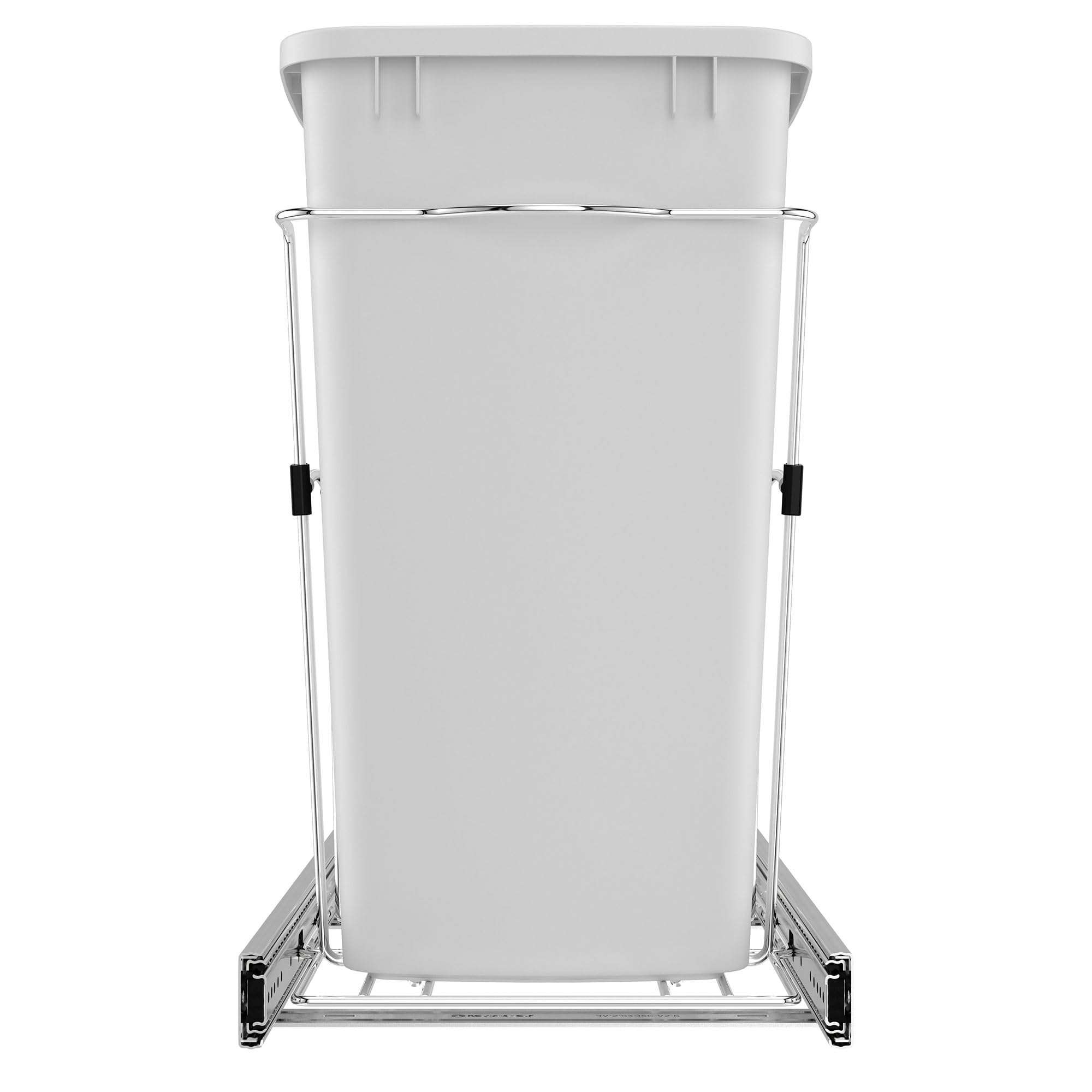 Single Pullout Trash Can for Kitchen Cabinets