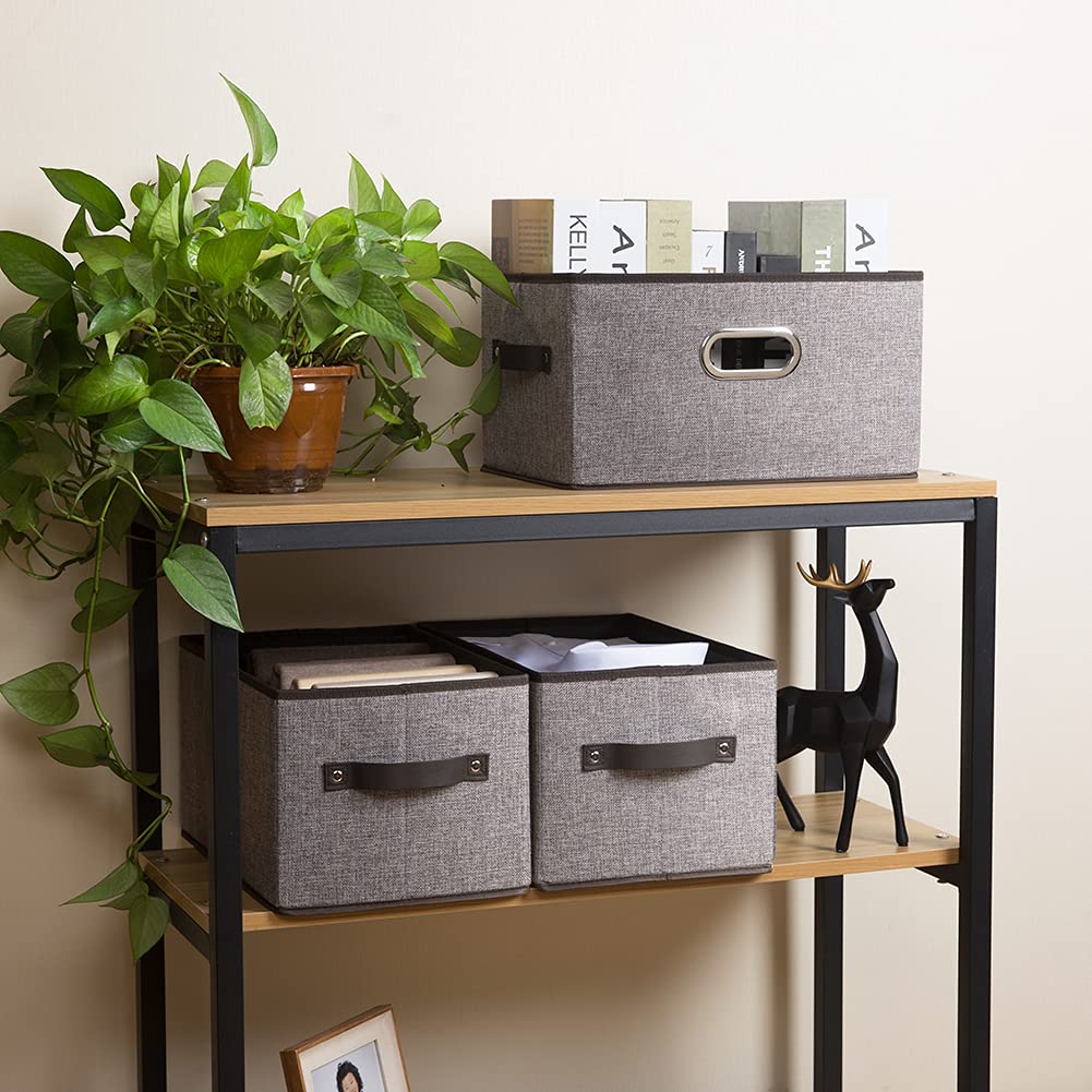 Fodable Storage Baskets for Closet [5 (5 Count)
