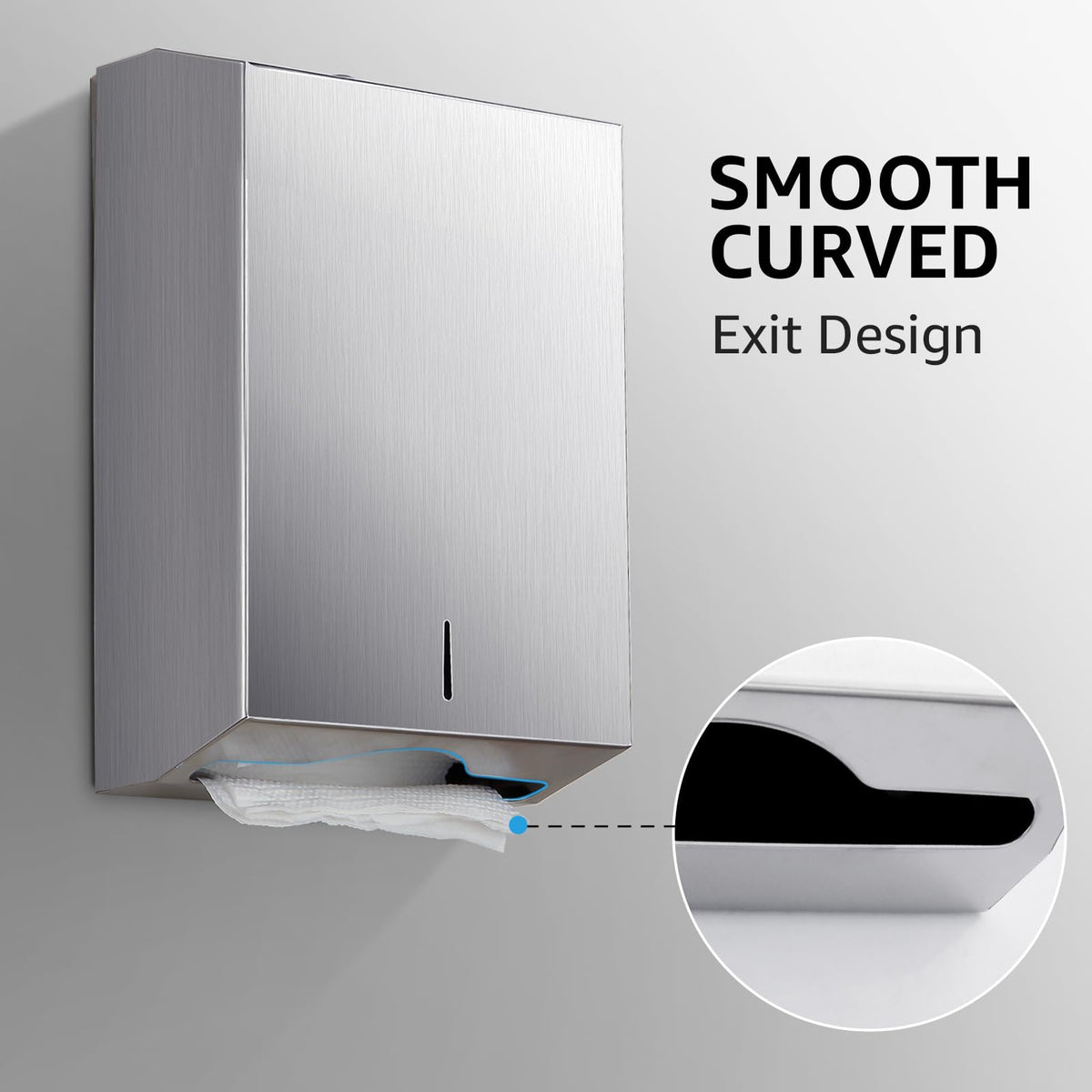 Paper Towel Dispenser Wall Mount (2 Count)