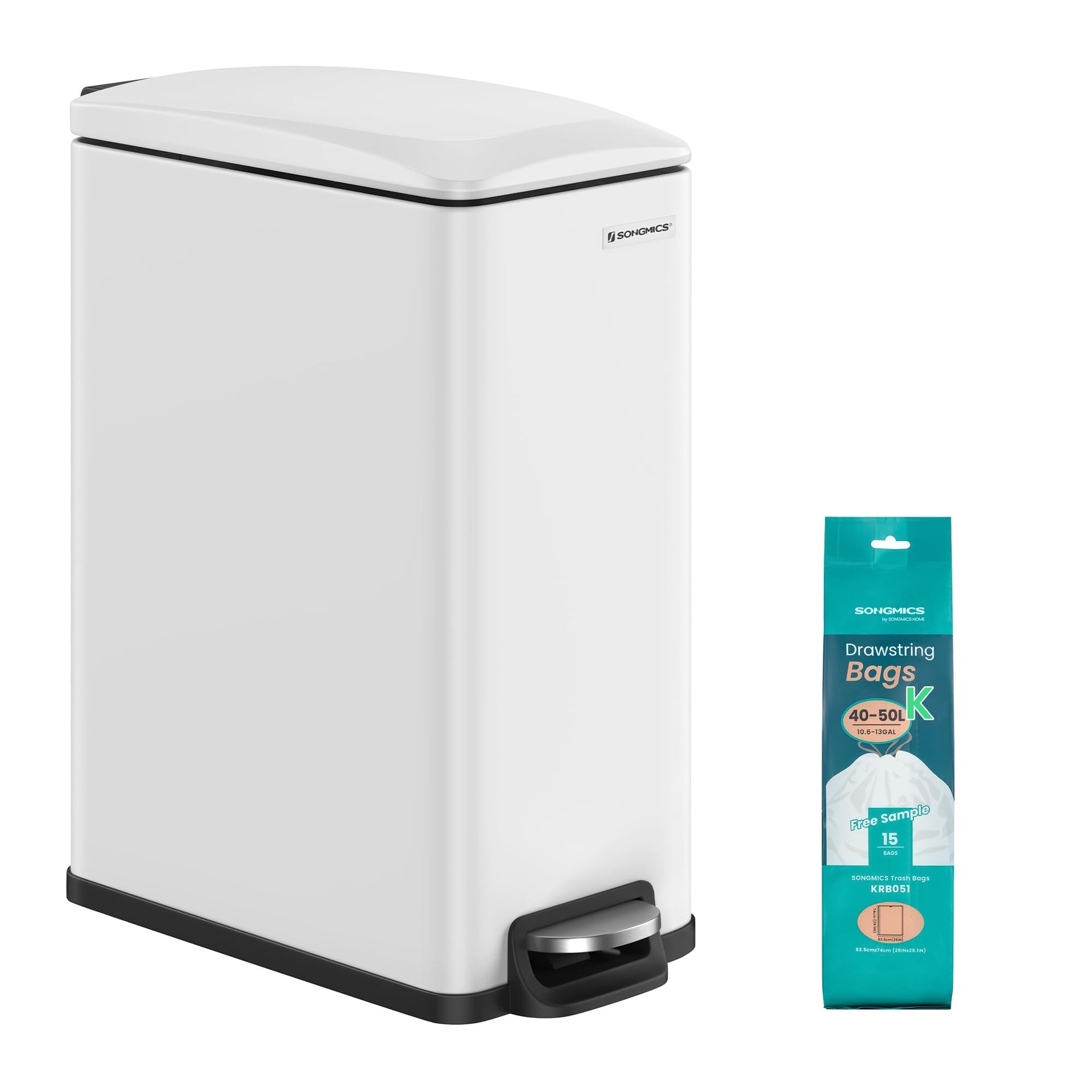Slim Trash Can