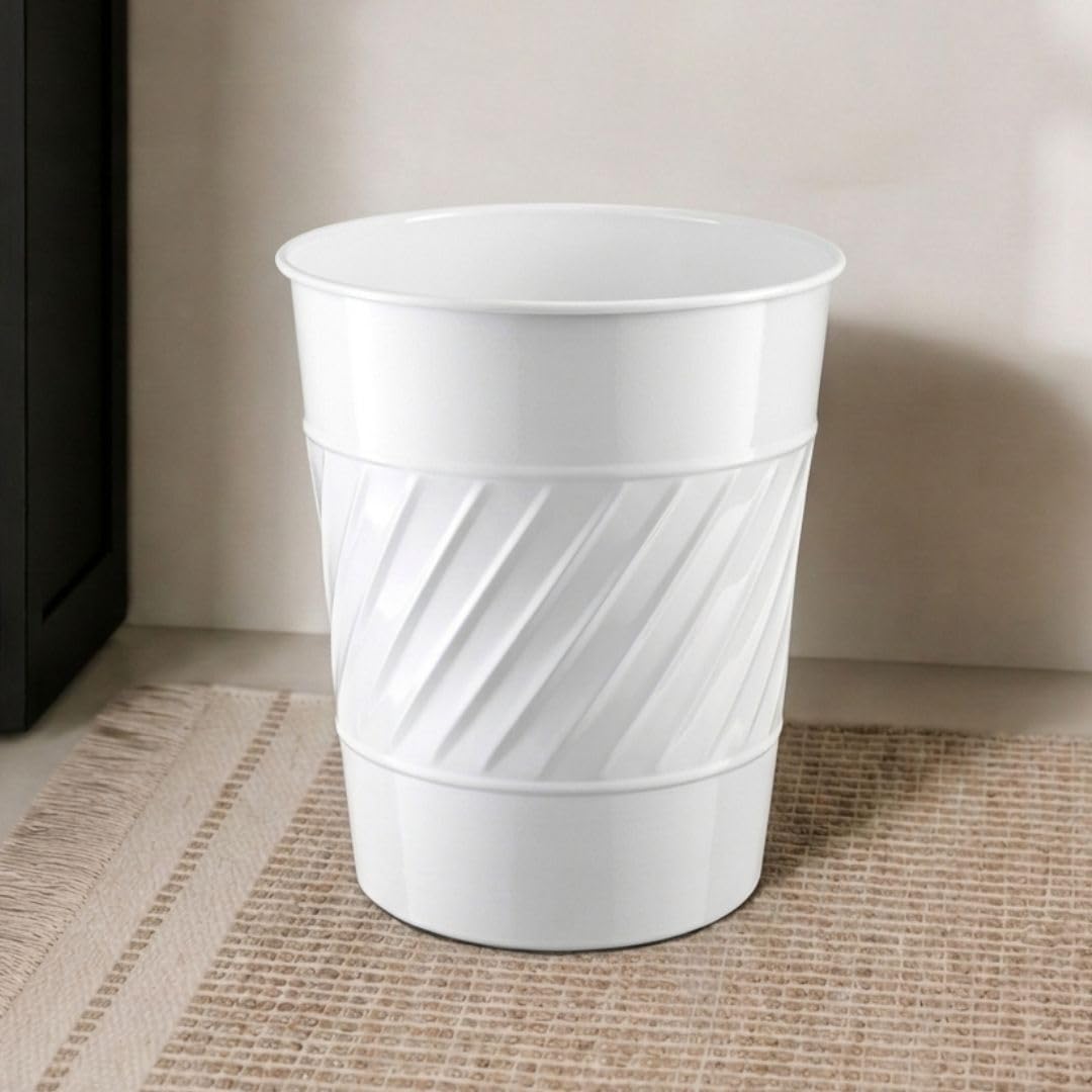 Metal Bathroom Trash Can