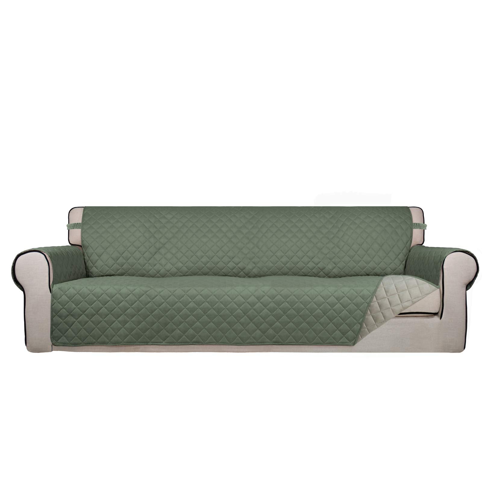 Reversible Quilted Couch Covers for Dogs Sofa Cover 4 Seater 88"