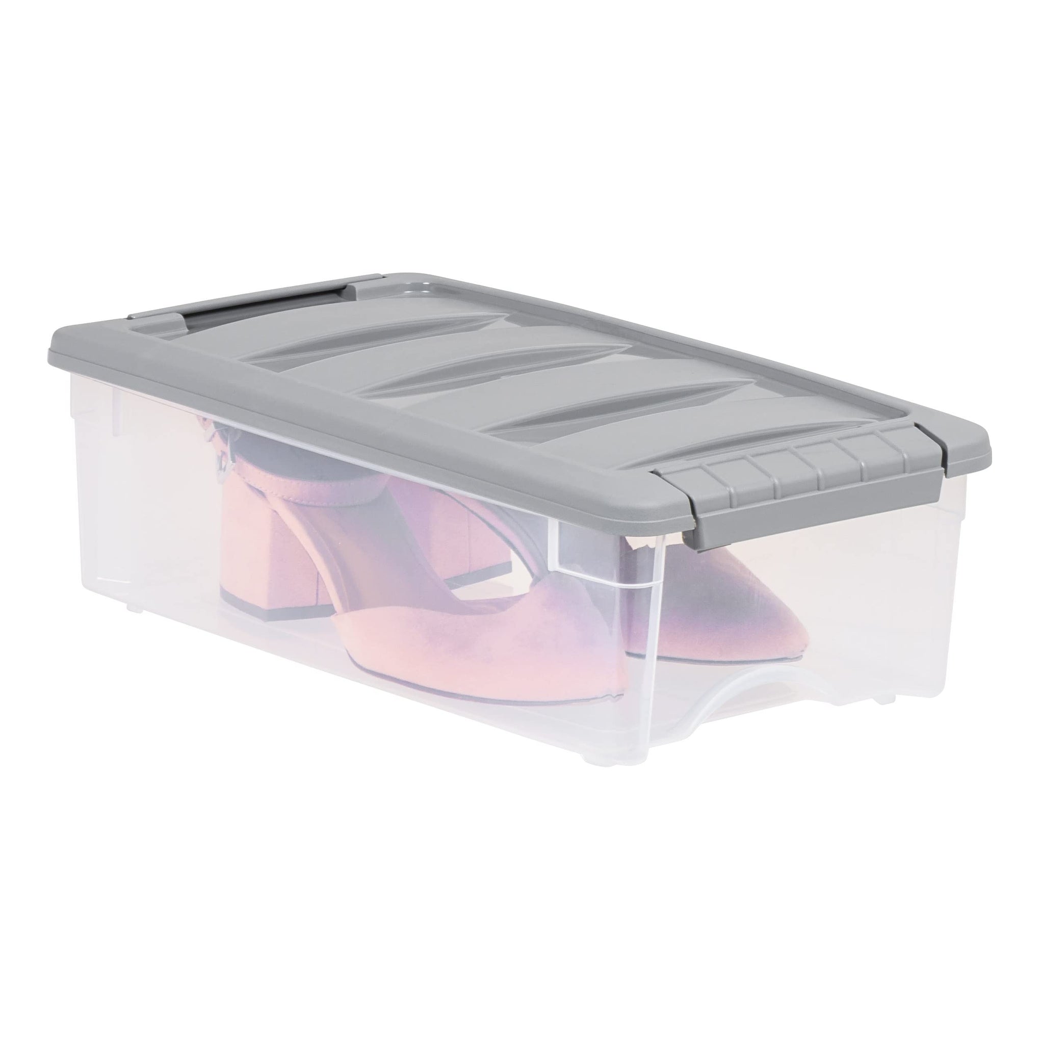 Plastic Storage Containers with Secure Latching Lids (10 Count)