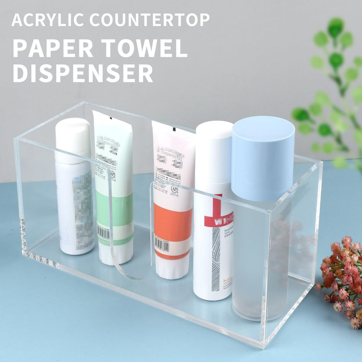 Acrylic Paper Towel Holder (2 Count)