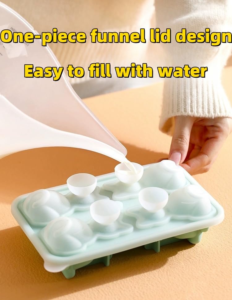 Cute 3D Cat Ice Mold