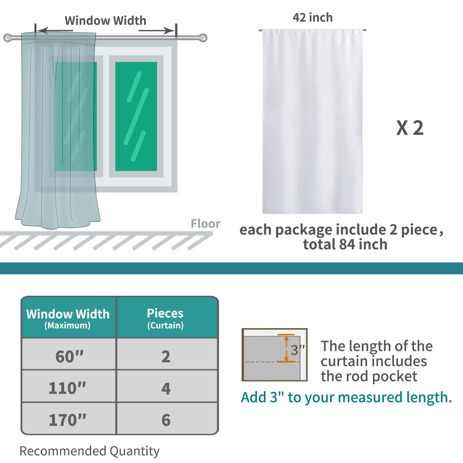 Room Darkening Curtains 45 Inch Length