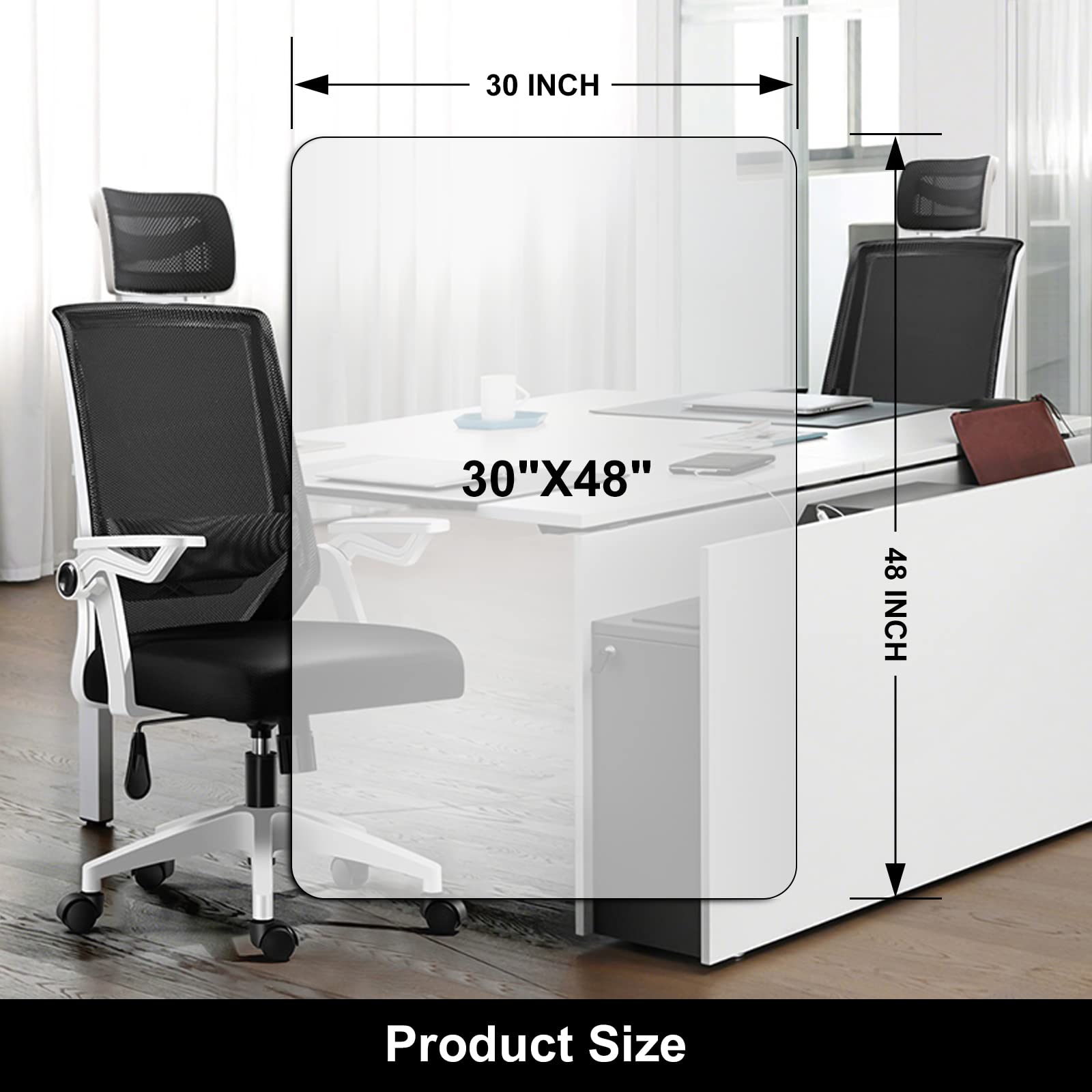 Office Chair Mat for Hardwood Floor