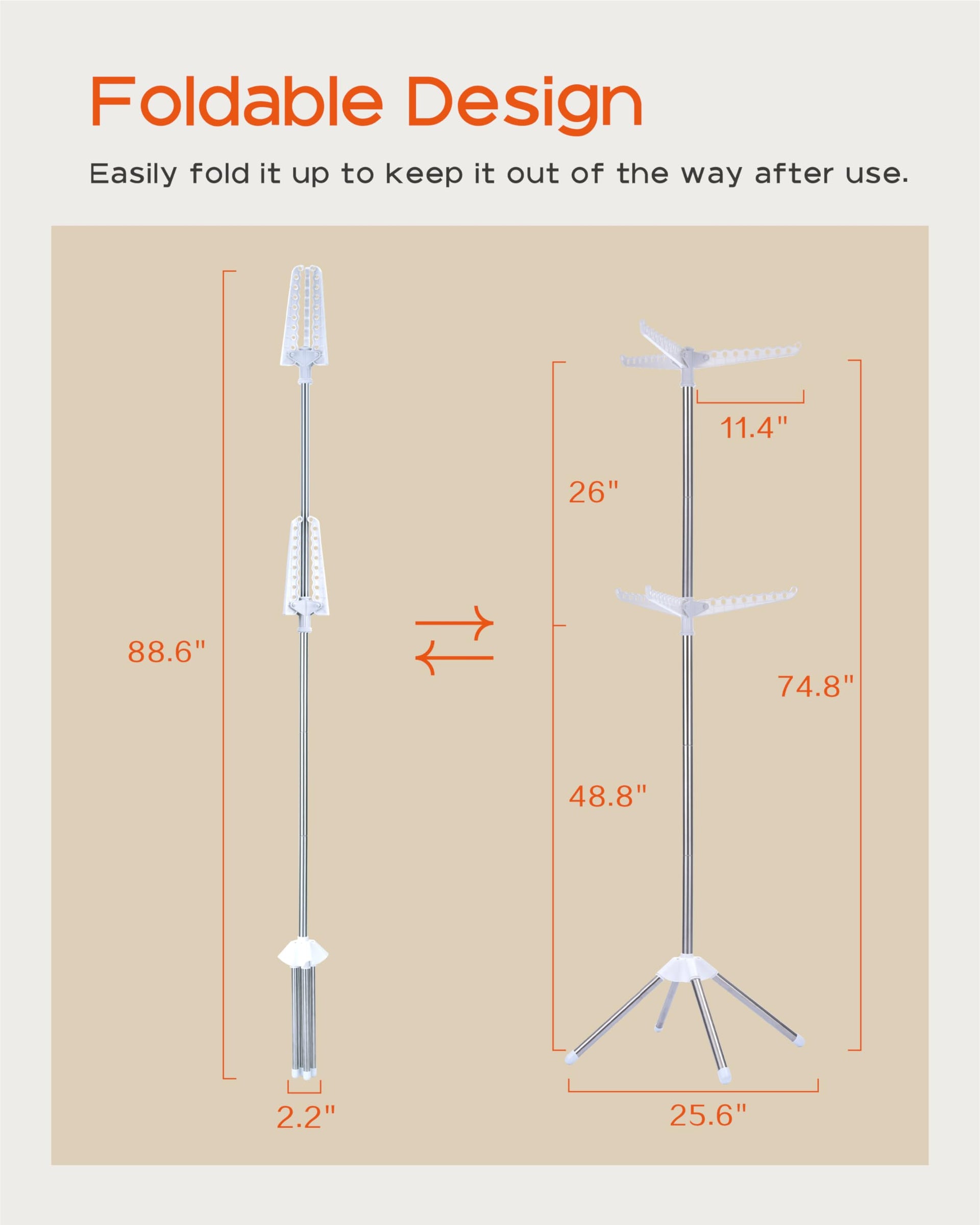 Clothes Drying Rack Foldable