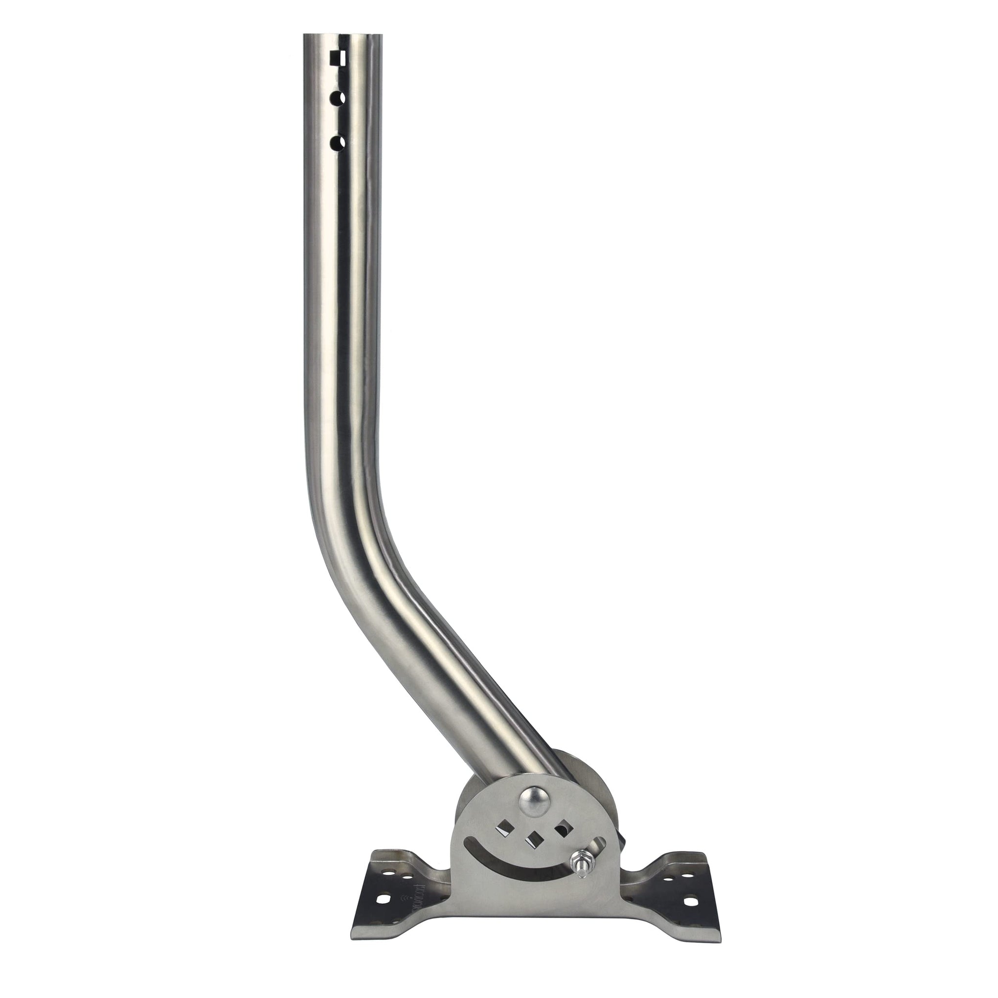 J-Max Pivot/Lock Antenna Mount Pole, Stainless Steel, 1.5"x18"