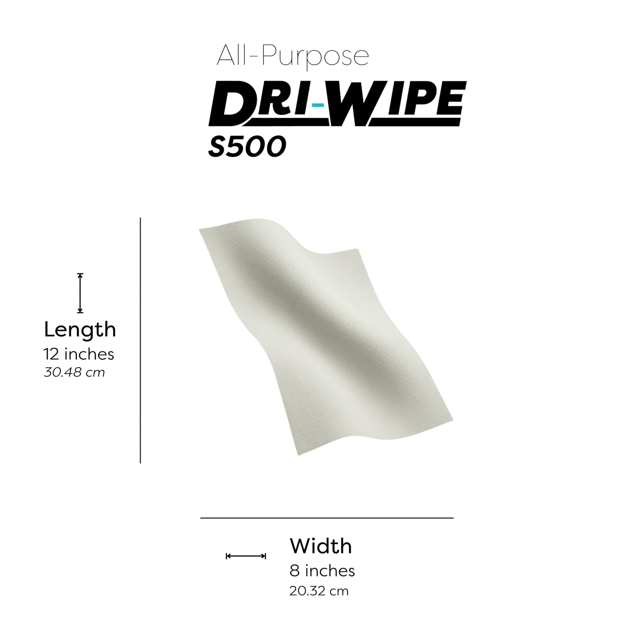 Dri Wipe S500 by SMPLY Brands (176 Count)