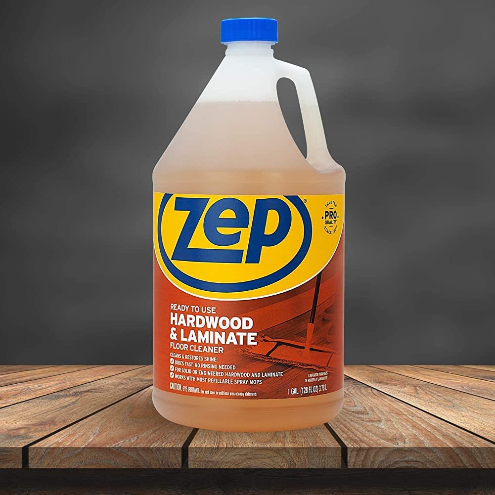 Ready-to-Use Hardwood and Laminate Floor Cleaner, Clear (128 Fl Oz)