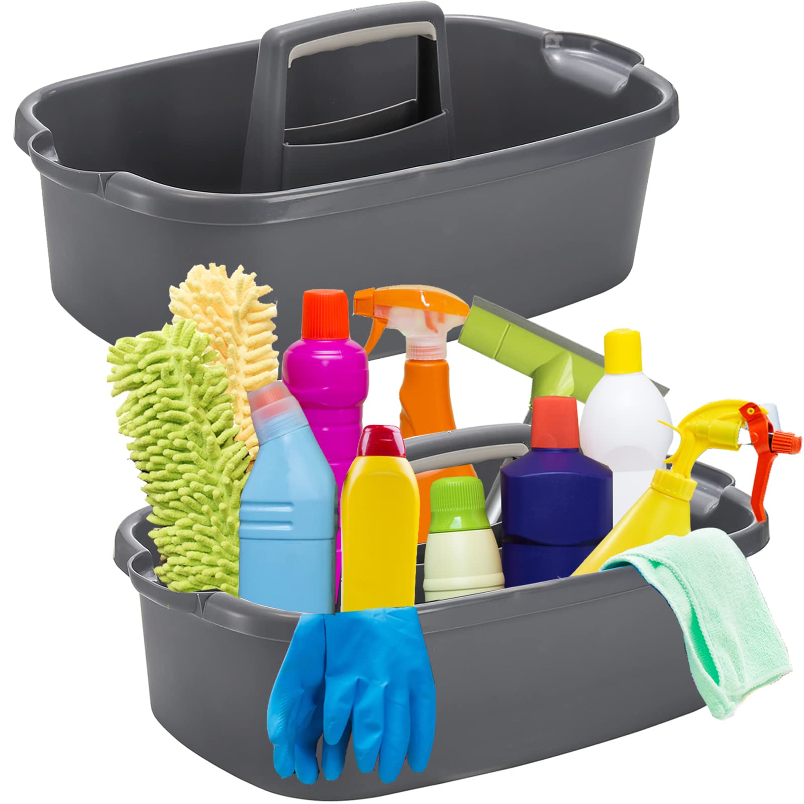 2 Pack Cleaning Supplies Caddy (2 Count)