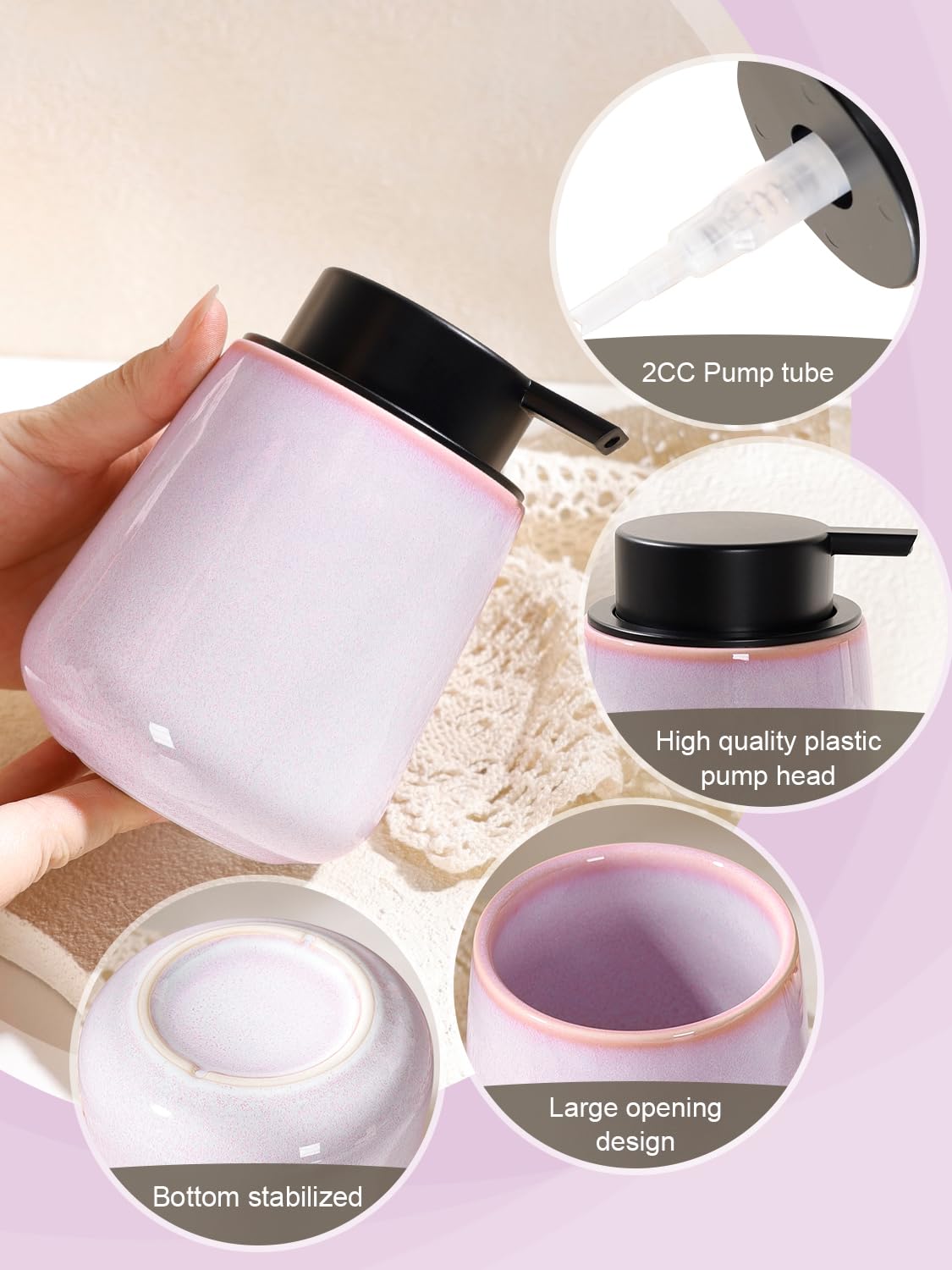 Ceramic Lotion Dispenser