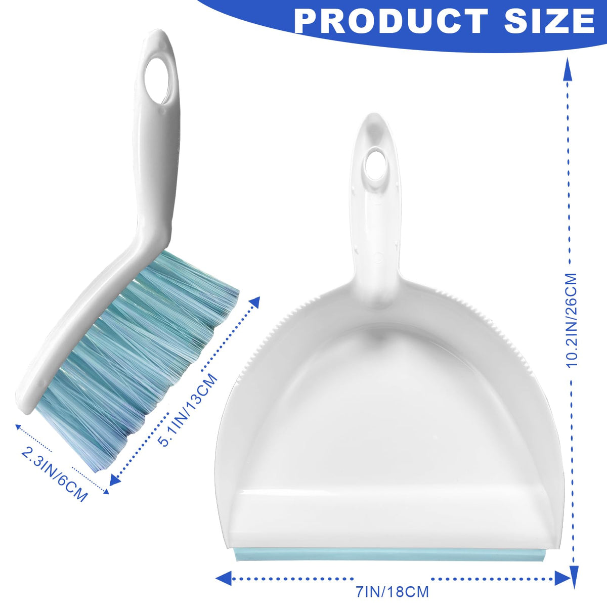 Mini Broom and Dustpan Set Small Dust pan & Brush Set Portable Cleaning Tools for Home Office RV Camping Learning