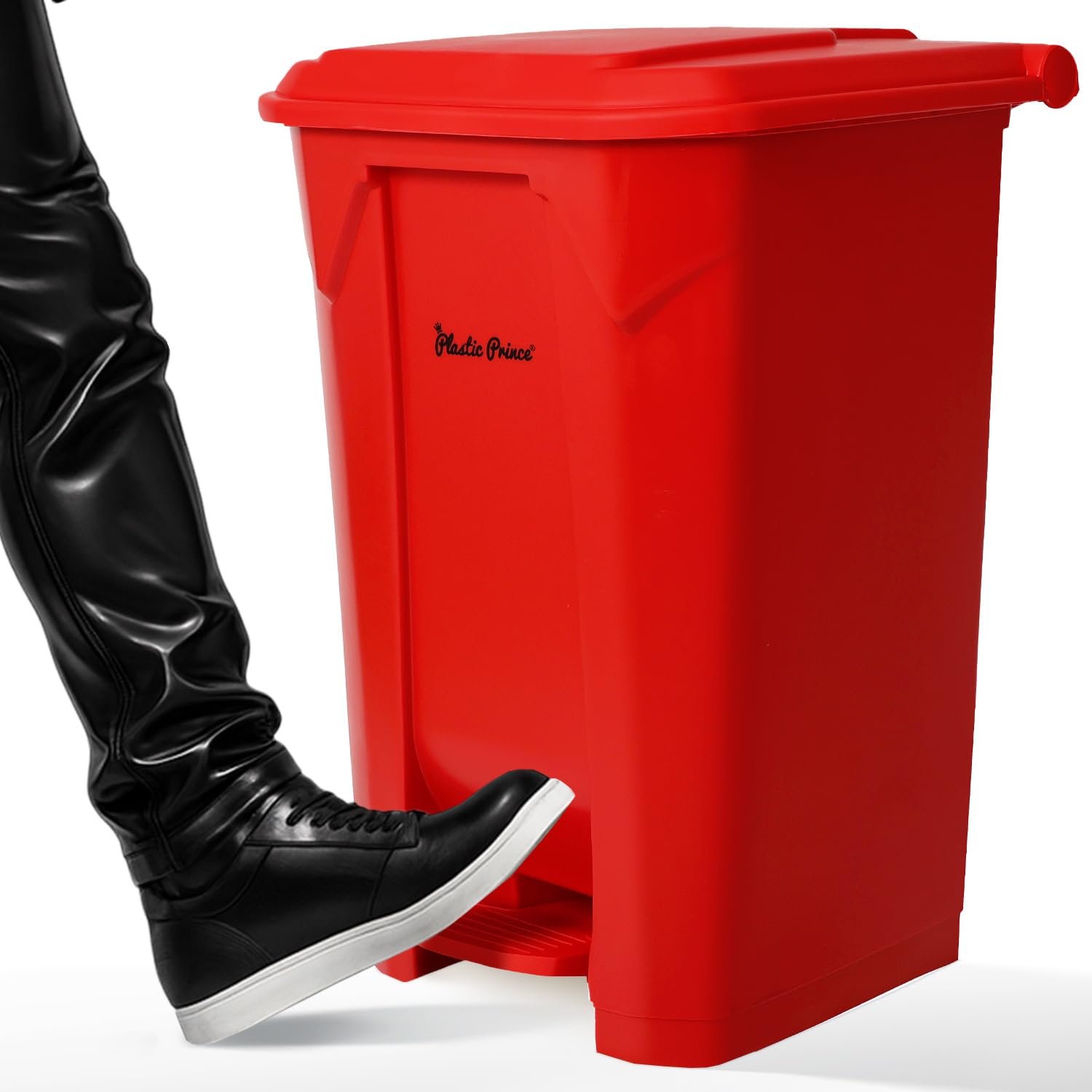22 Gallon Kitchen Trash Can with Lid and Foot Pedal