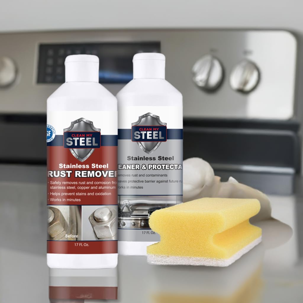 Stainless Steel Rust Remover Kit 17 Fl Oz (34 Fl Oz)