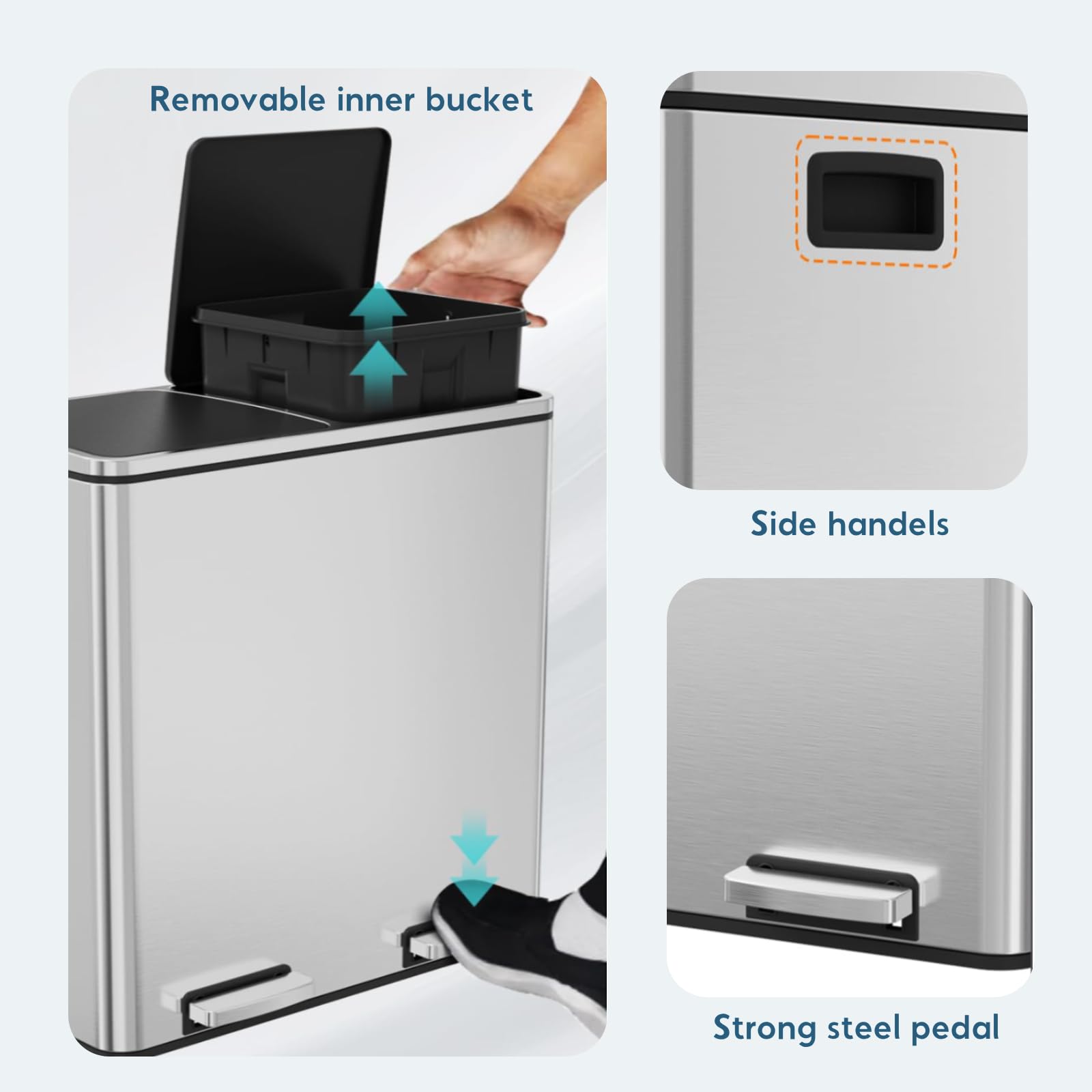 Dual Trash Can