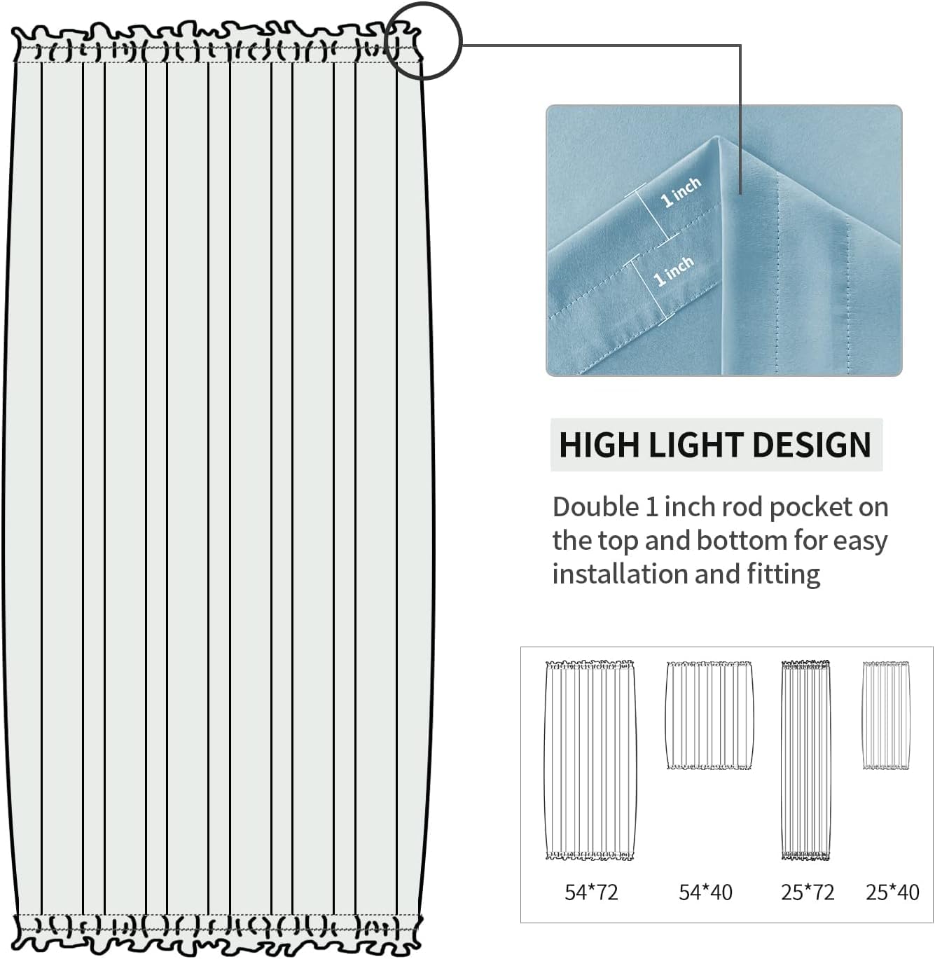 French Door Curtains