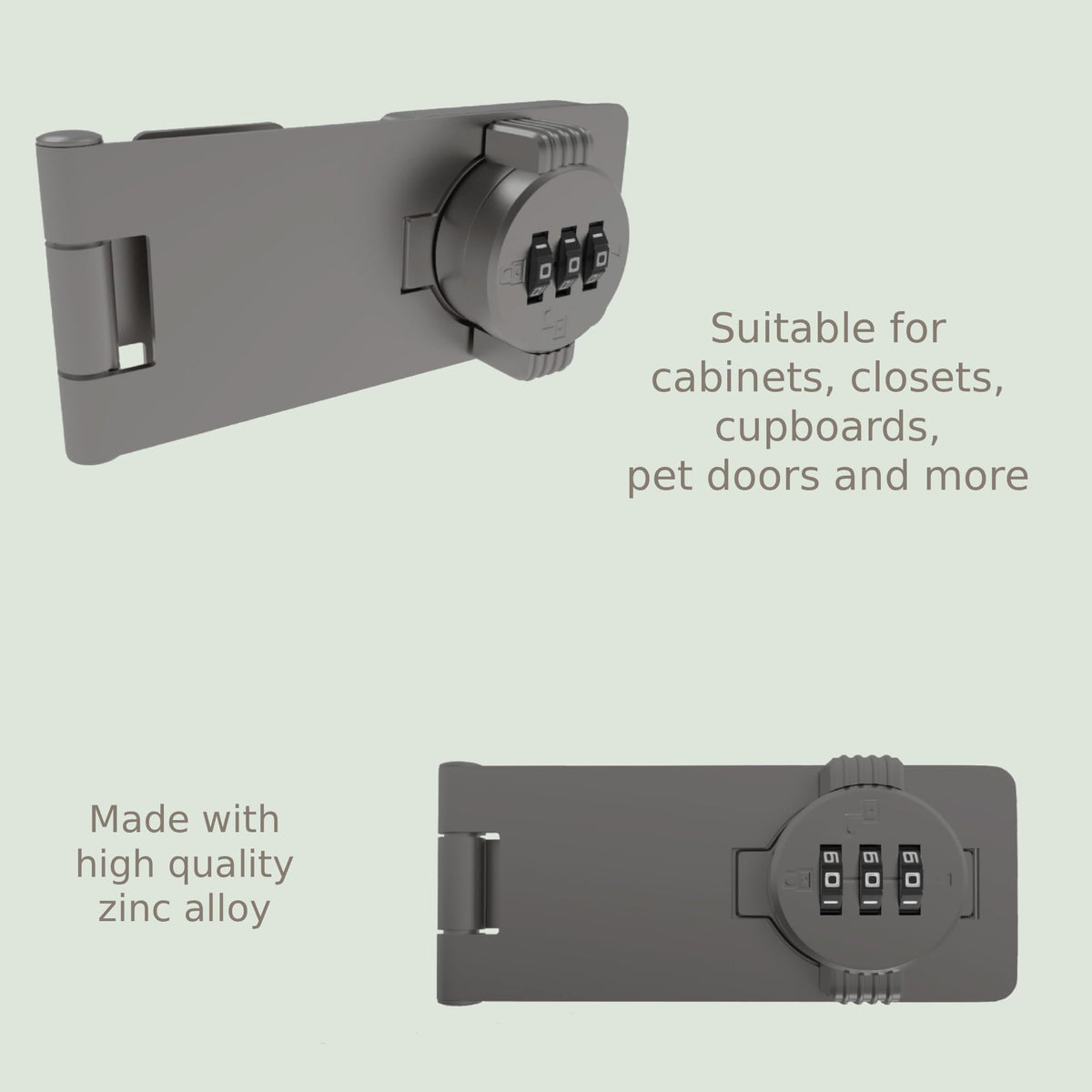 Keyless Combination Lock