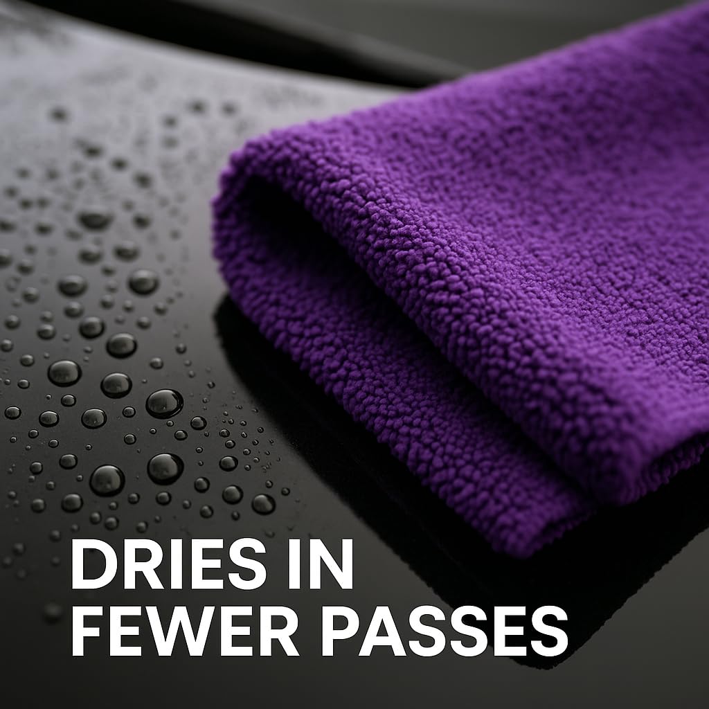 PAKS 3 Pack Reusable Microfiber Towels (3 Count)