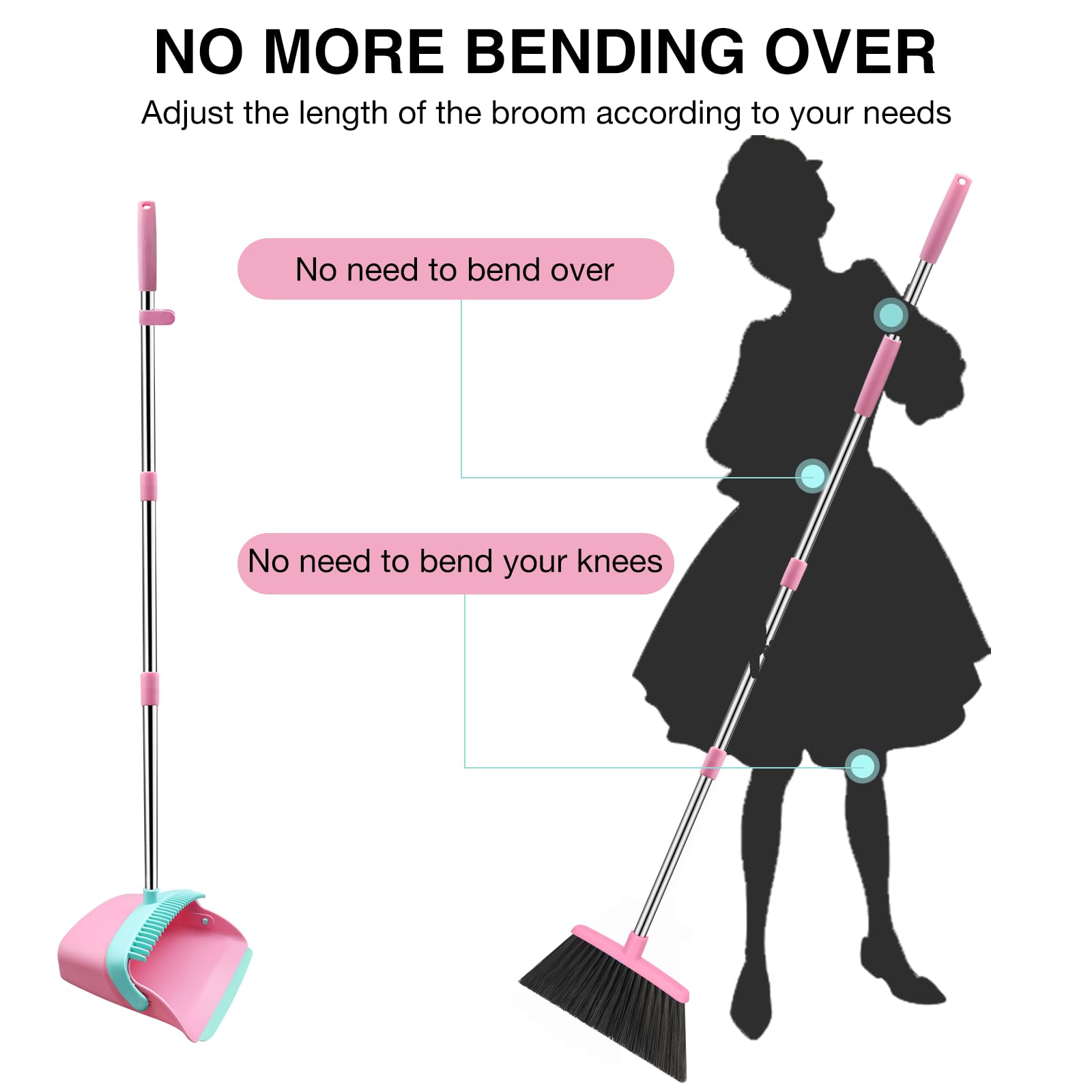 Broom and Dustpan Set (2 Count)