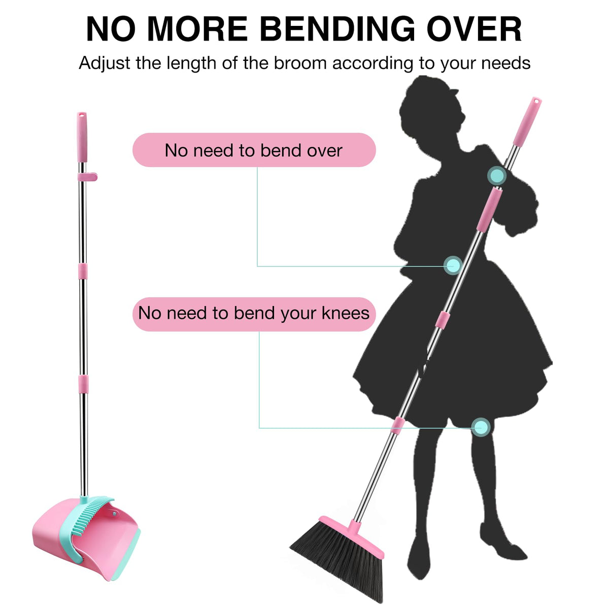 Broom and Dustpan Set (2 Count)