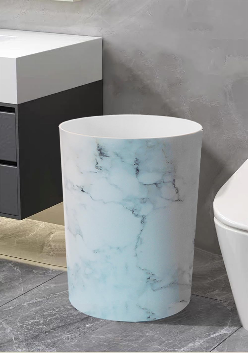 Small Trash Can for Bathroom (2 Count)