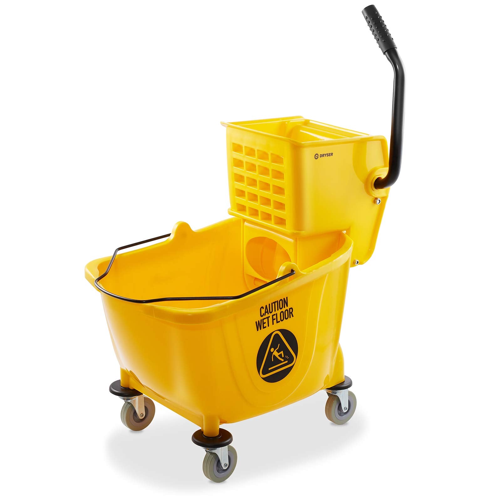 Commercial Side Press Wringer Combo Mop Bucket