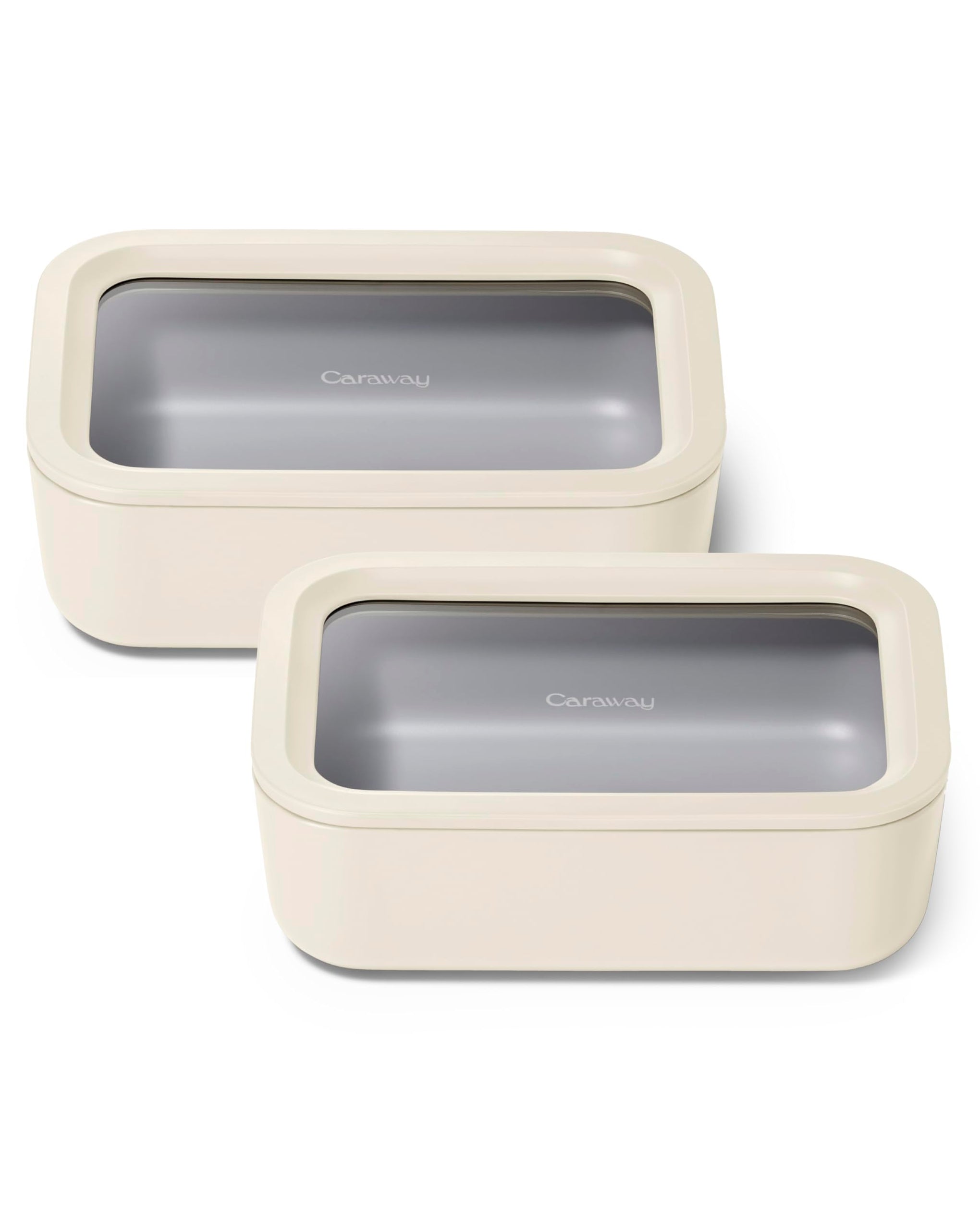 2 Piece Glass Food Storage Set with Lids (2 Count)