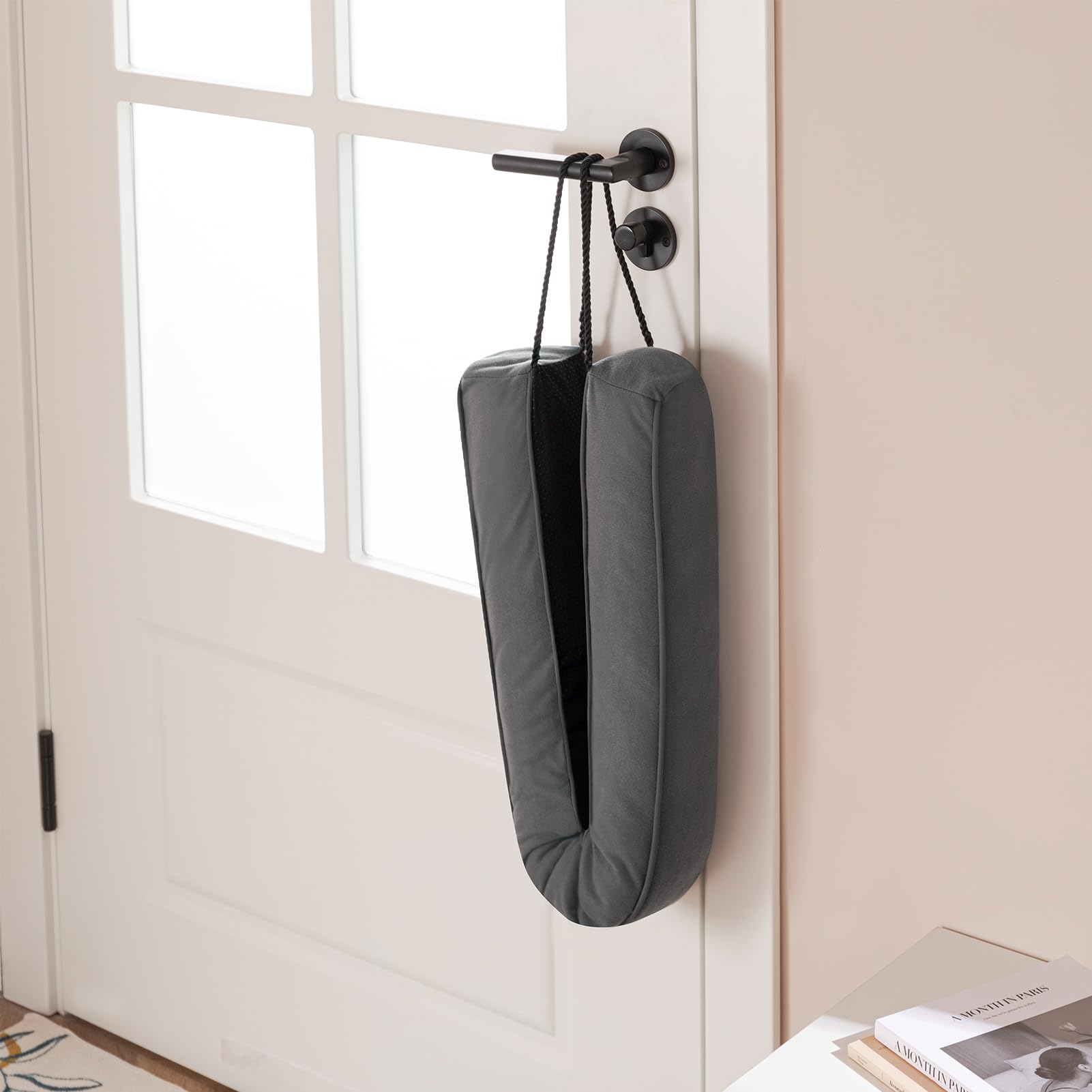 Door Draft Stopper with Removable Washable Cover