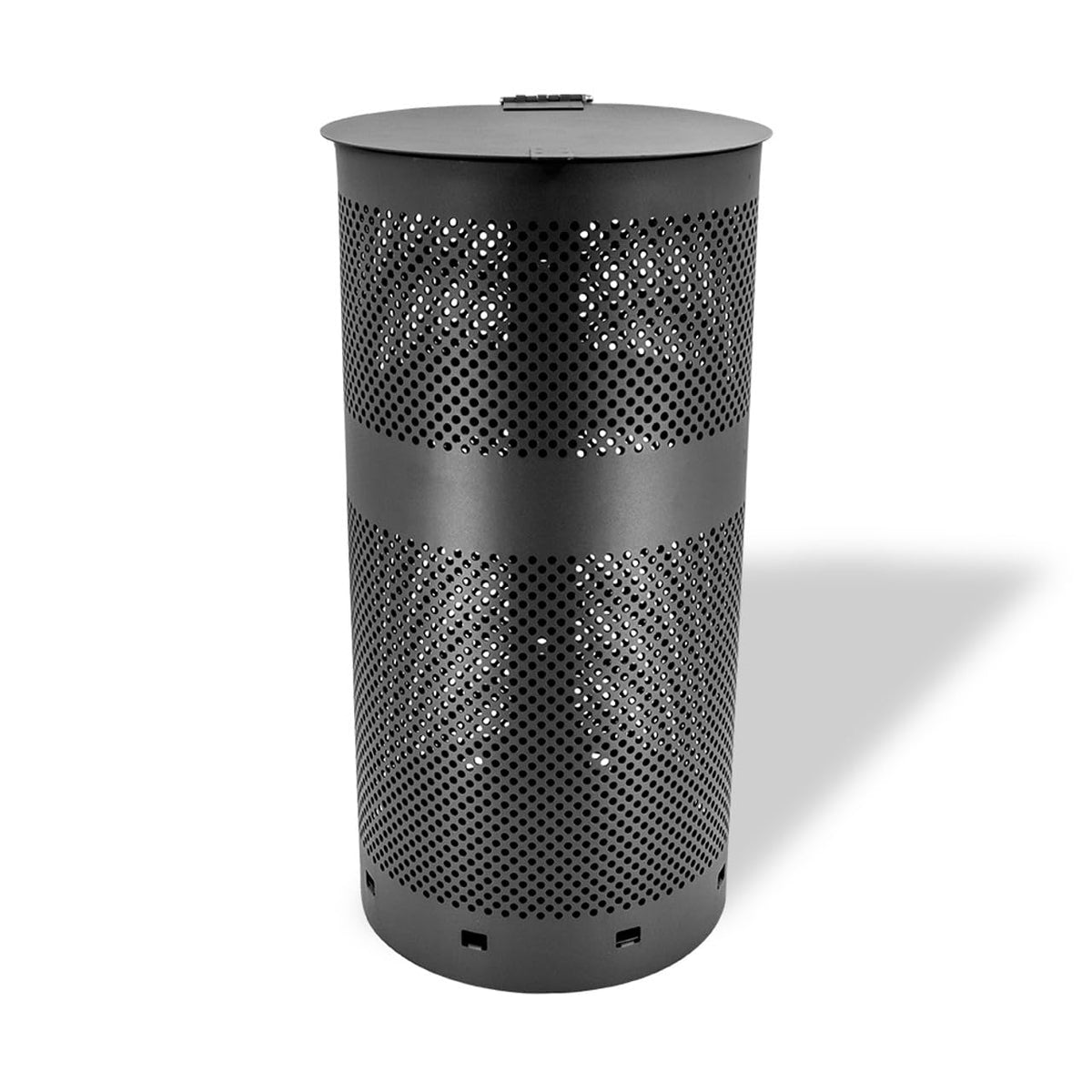 Aluminum Outdoor Trash Can