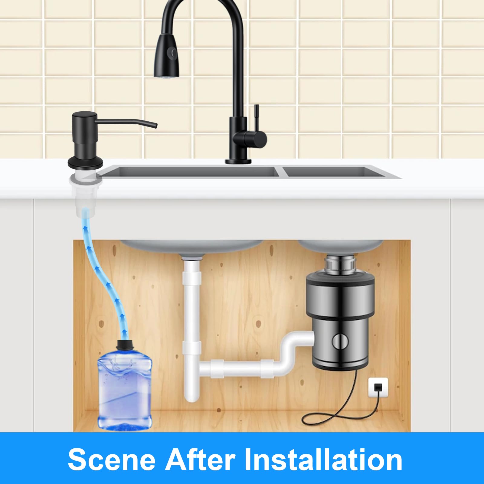 Soap Dispenser Kitchen Sink