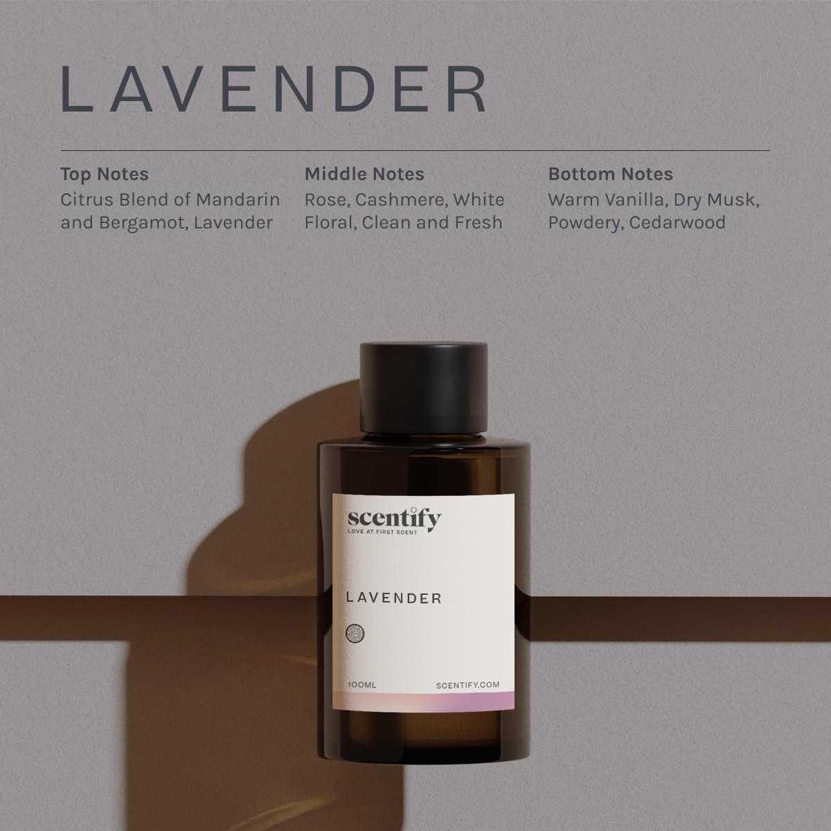 Lavender Musk Aroma Oil Refill Scent for Oil Diffusers (3.38 Fl Oz)