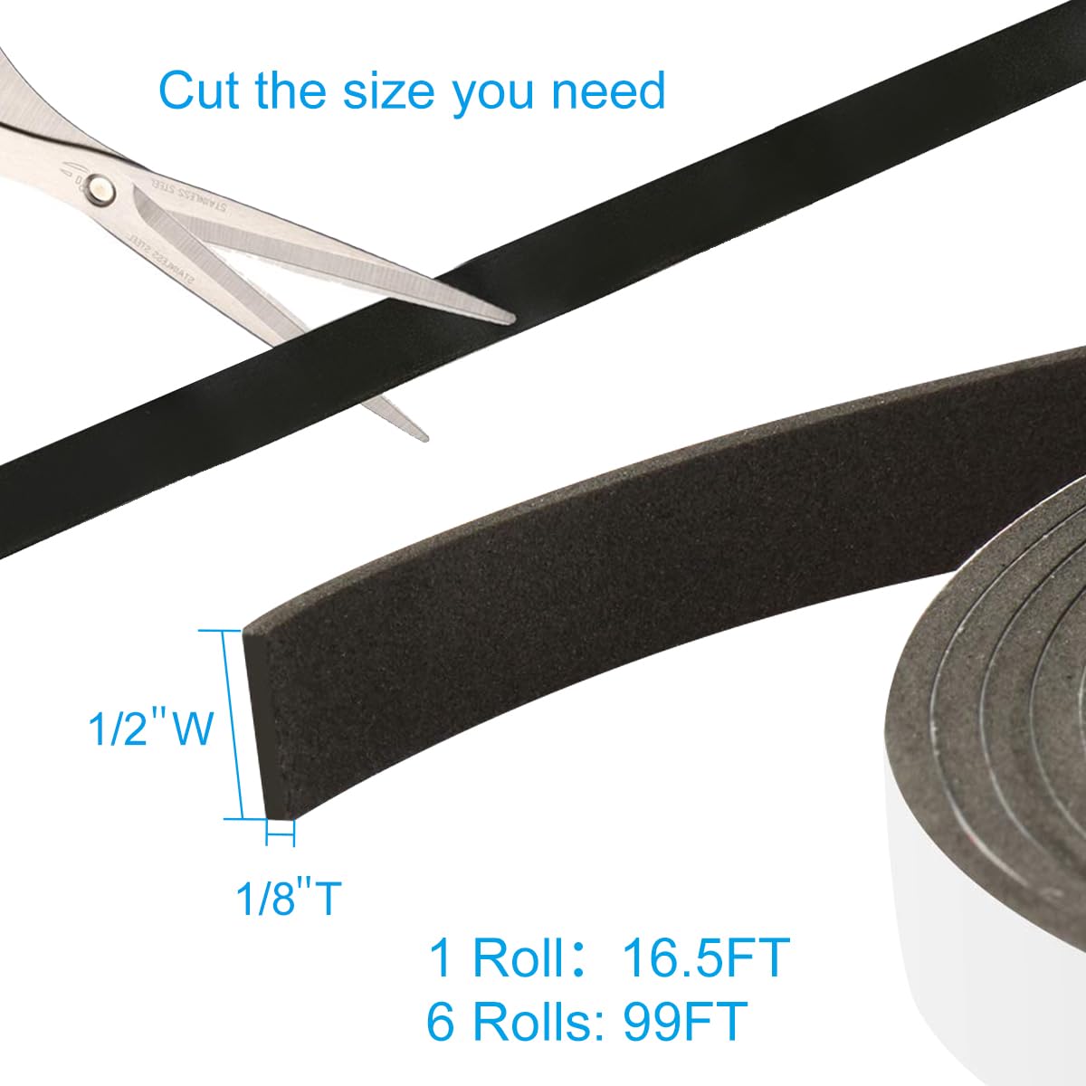 Seal Foam Tape (100.4 Foot)