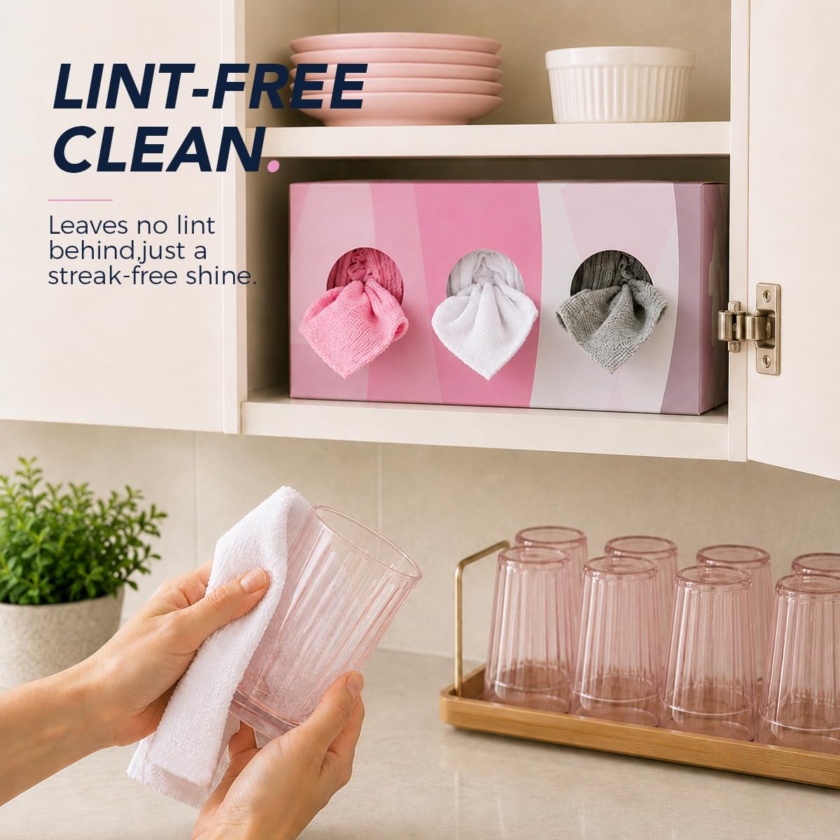 Microfiber Cleaning Cloth (150 Count)
