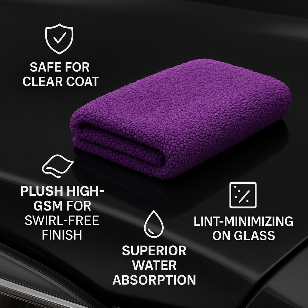 Paks Edgeless Microfiber Towels 4 (3 Count)