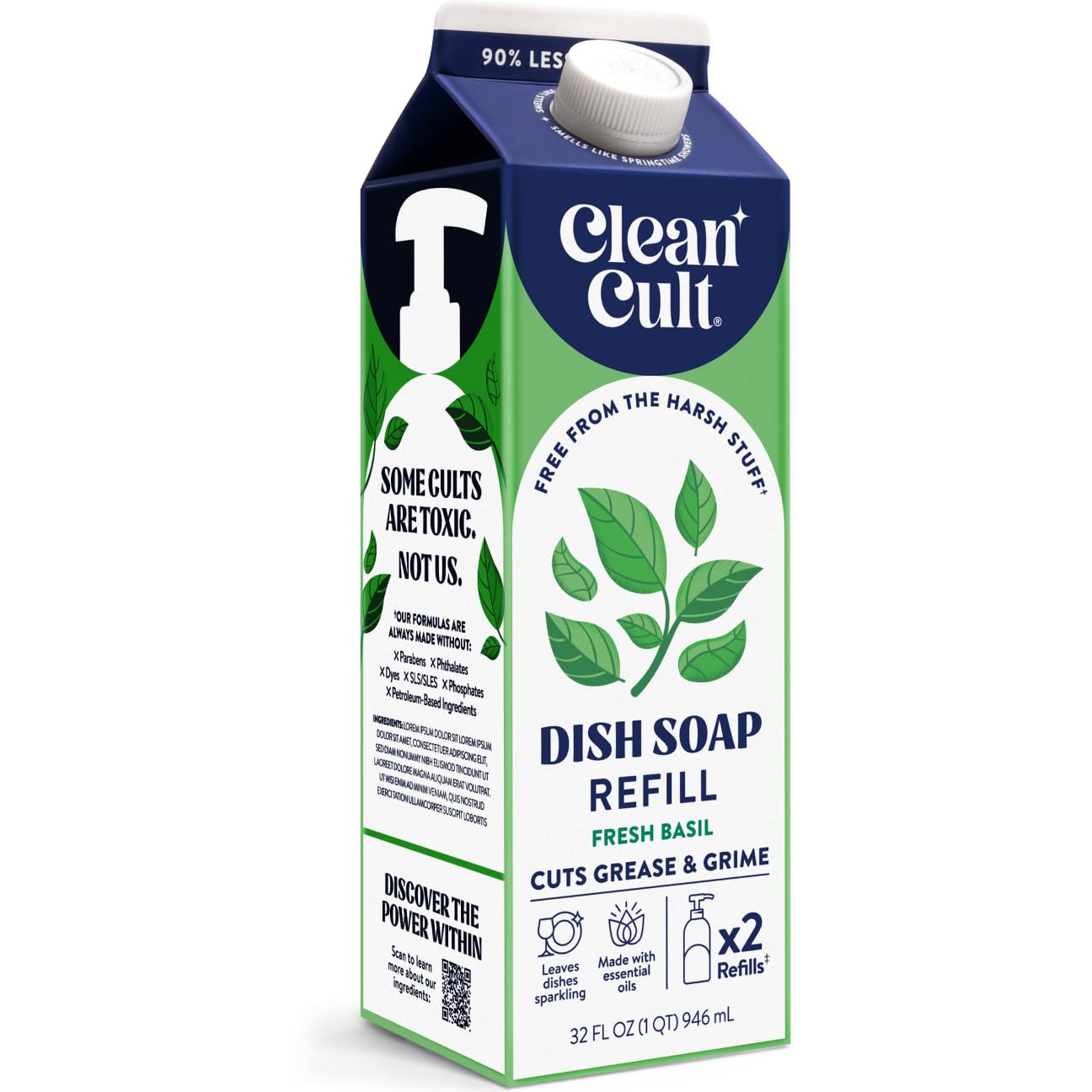 Dish Soap Liquid Refills (32 Fl Oz)